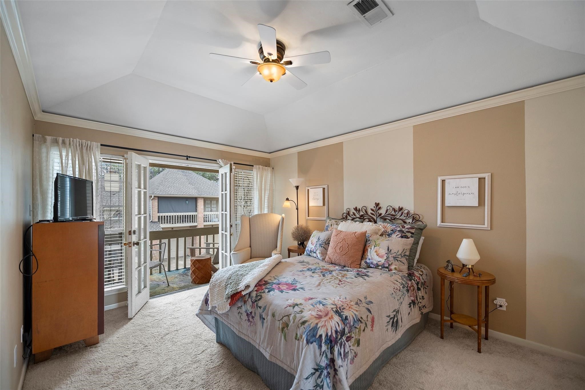 Primary Bedroom - staged photo