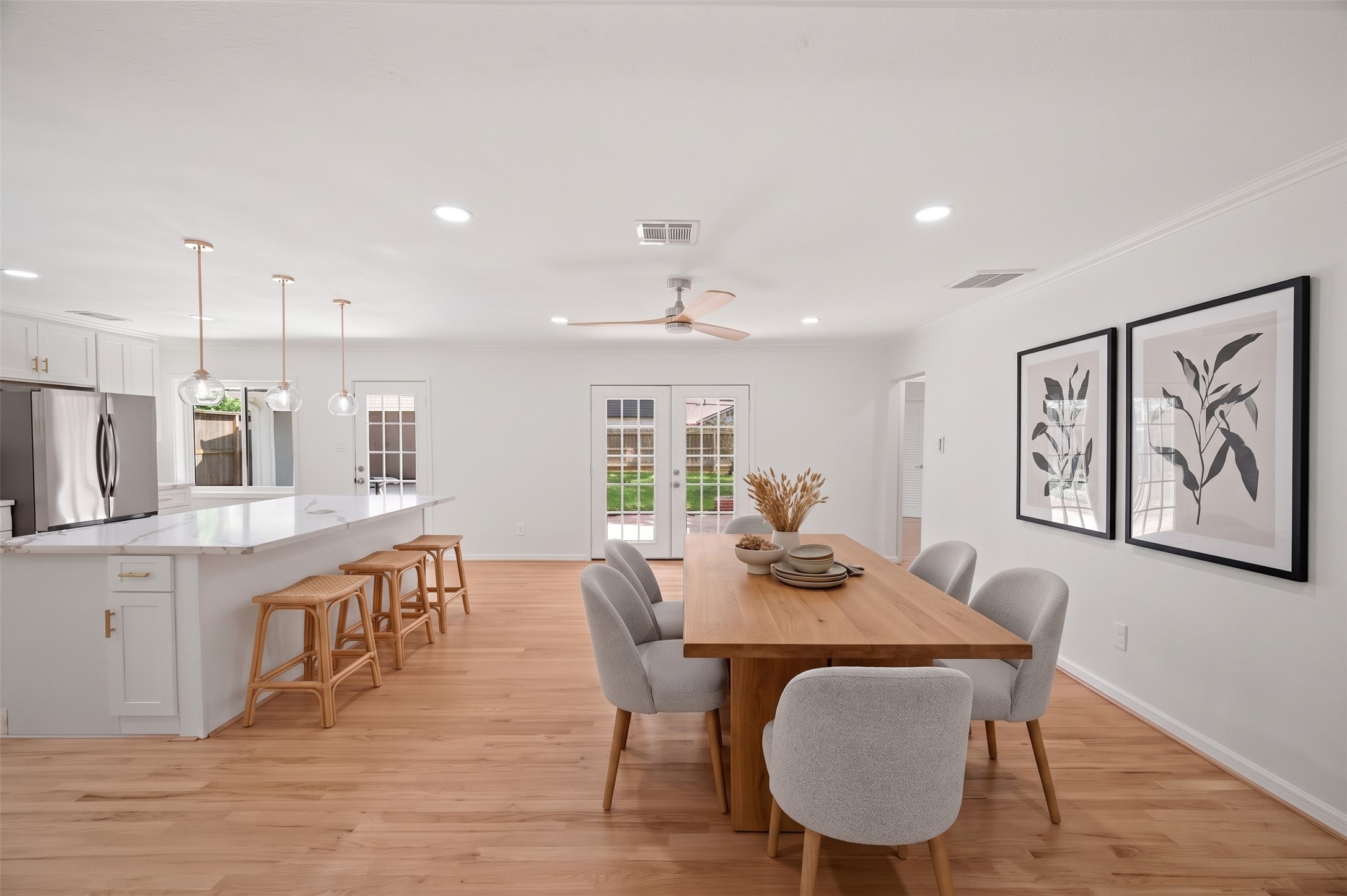 Virtual staging