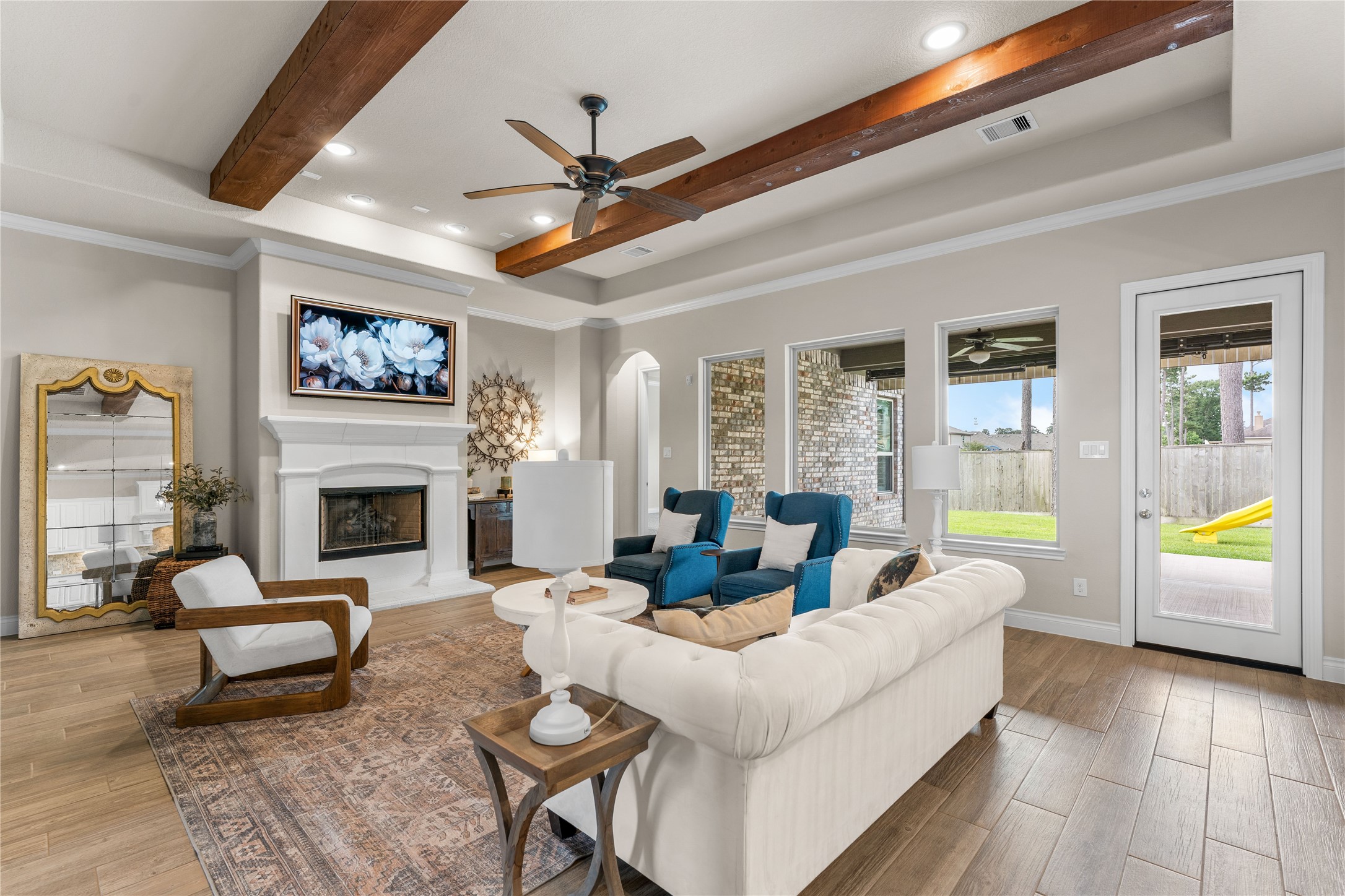 Open living area designed for connection, comfort, and entertaining