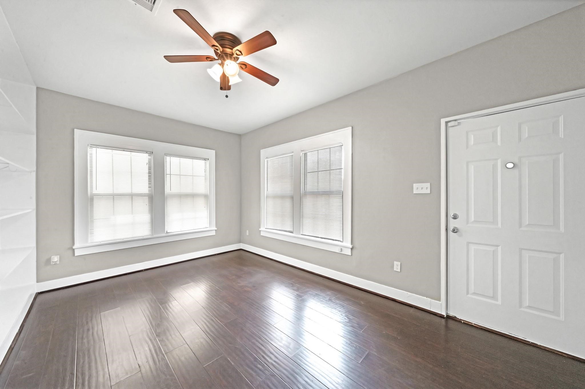 Freshly painted and refreshed, this open living room is ready for your personal touch! Freshly painted and refreshed, this open living room is ready for your personal touch!