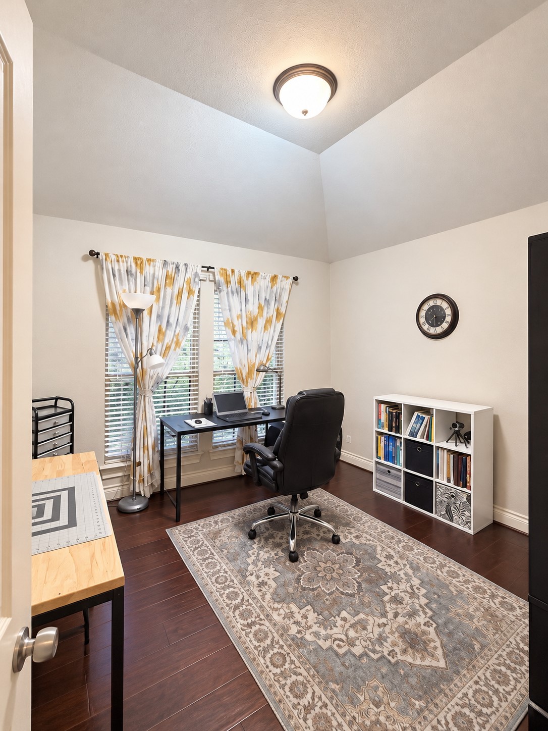 Secondary bedroom used as an office