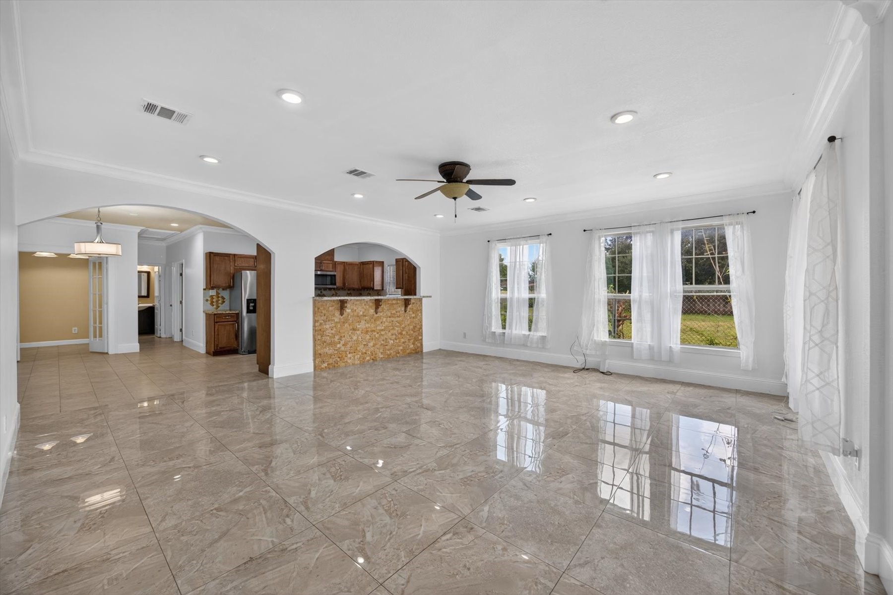 Spacious Open-Concept Living Area Spacious Open-Concept Living Area
