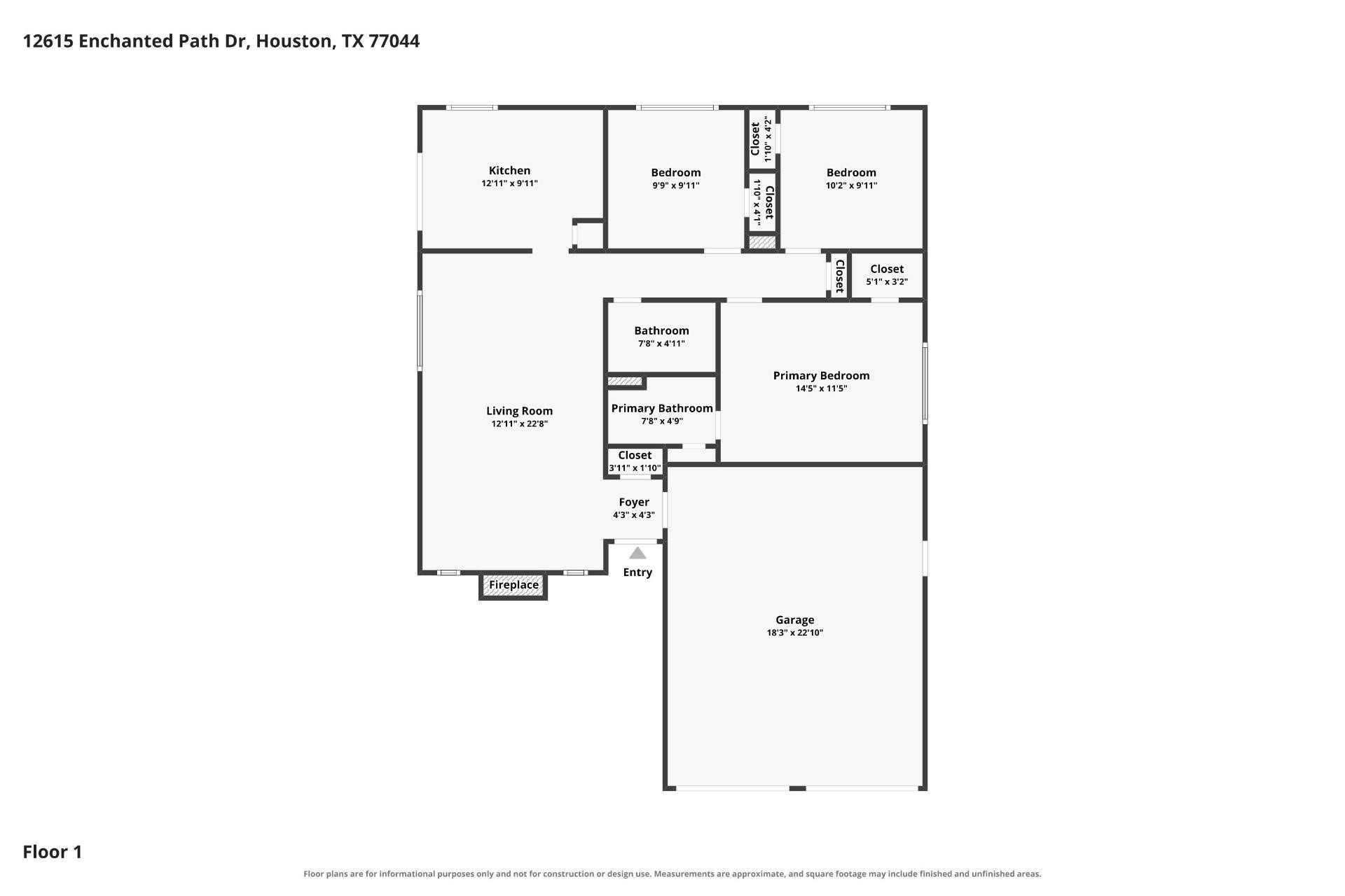 12615 Enchanted Path Drive, Houston, TX 77044