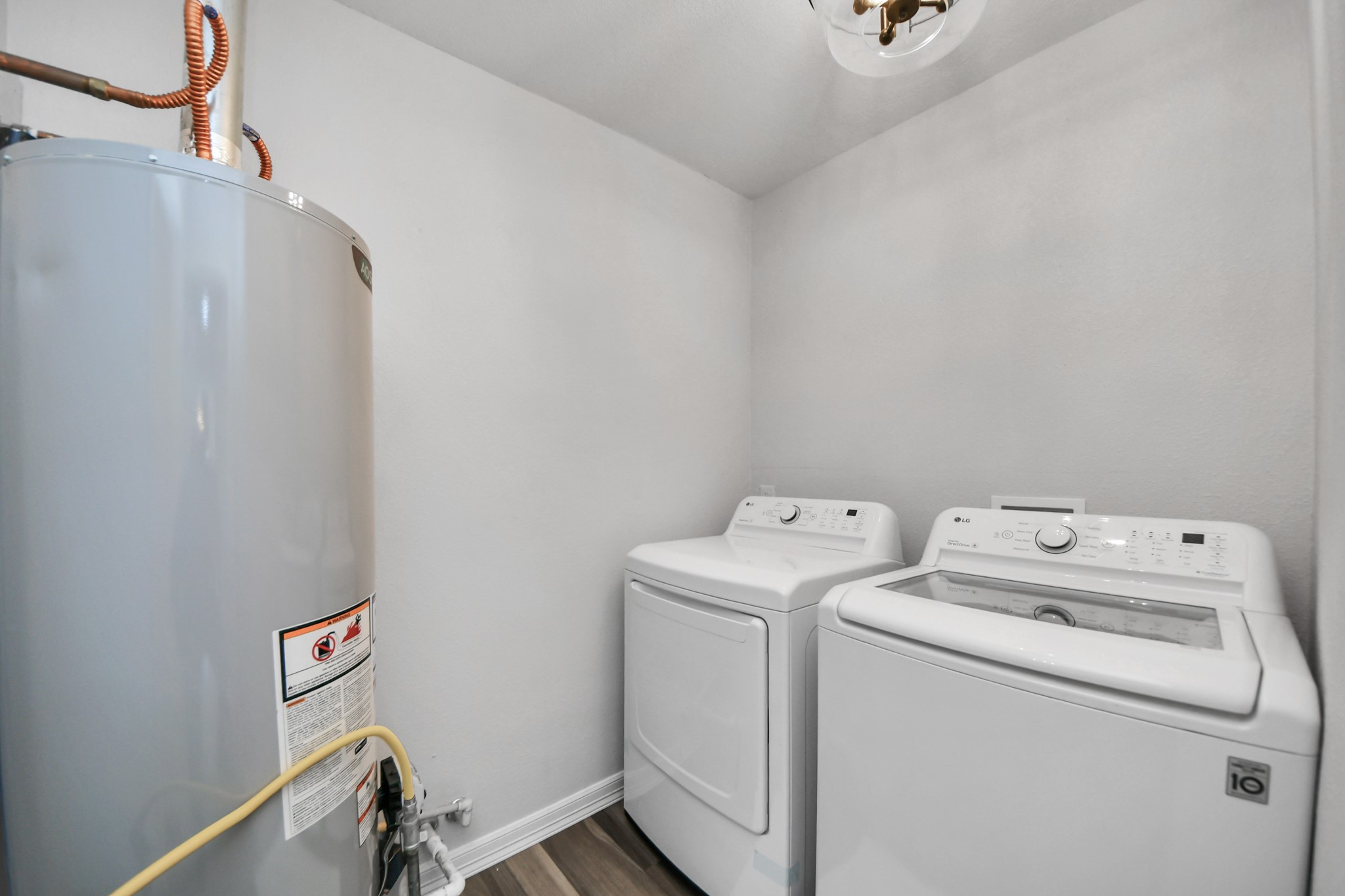 Utility Room with Washer and Dryer included