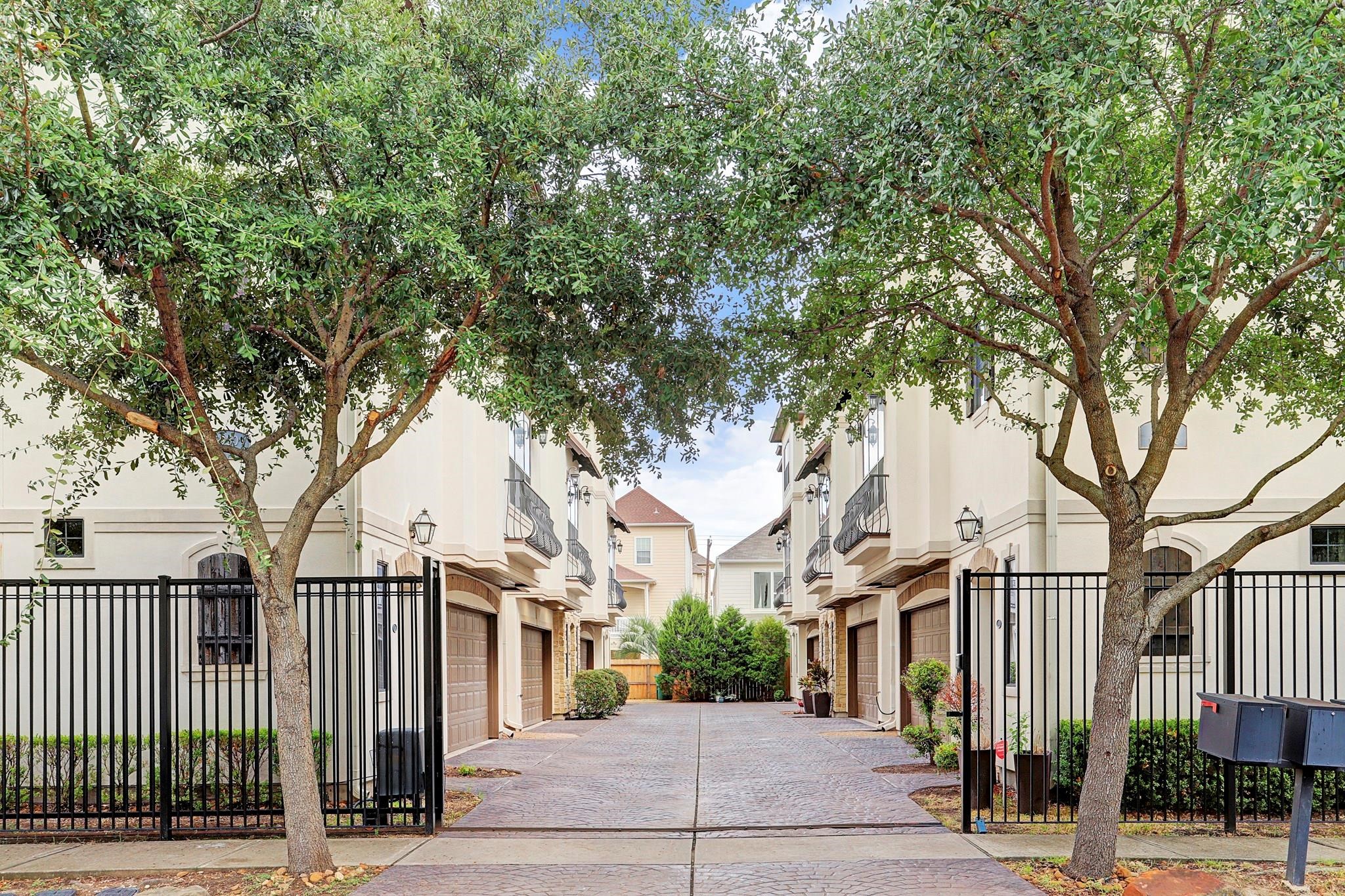 Private gated enclave of homes with no HOA!