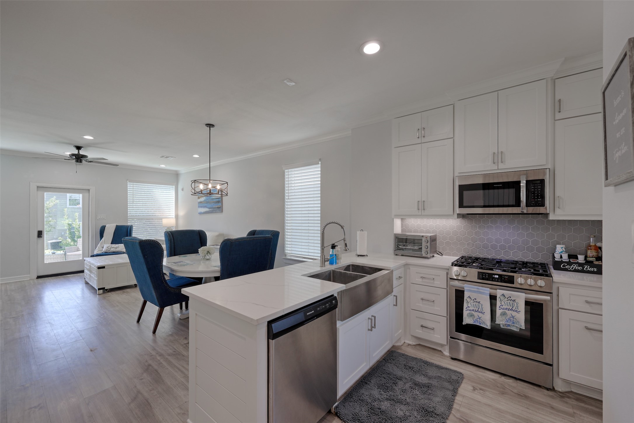 Kitchen with Gas Range
