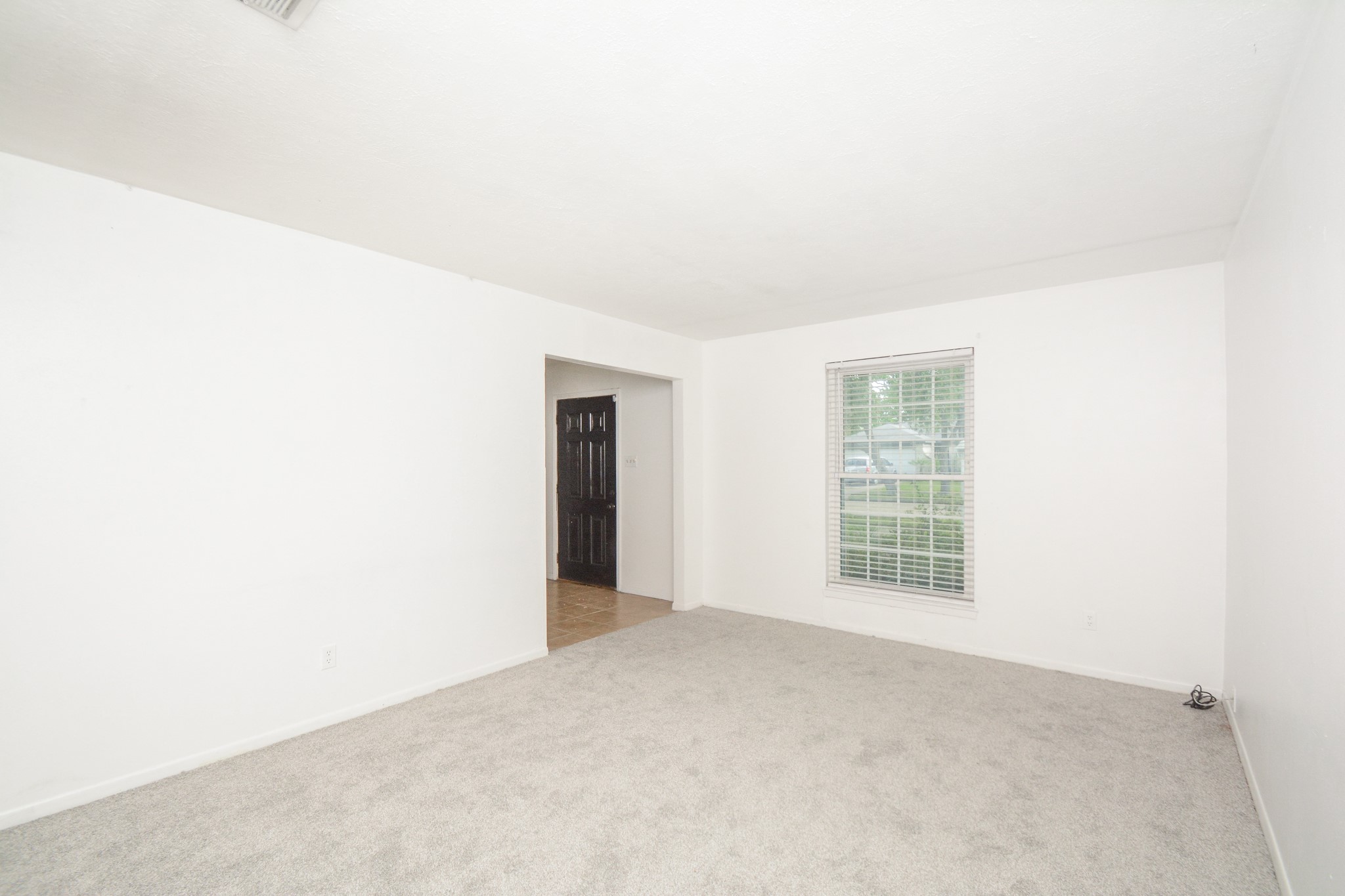 Ample living space or den.