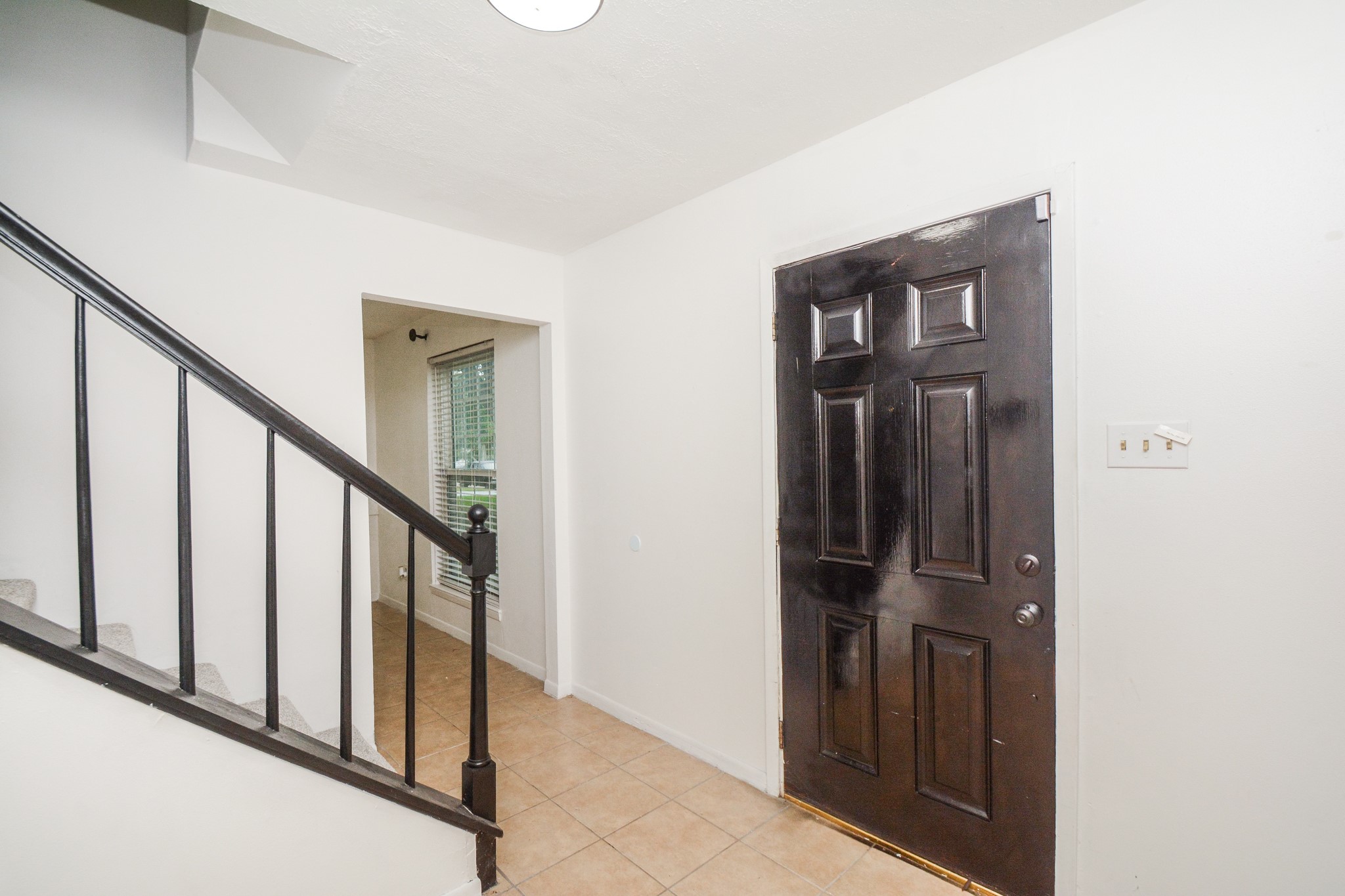 Entryway to stairs