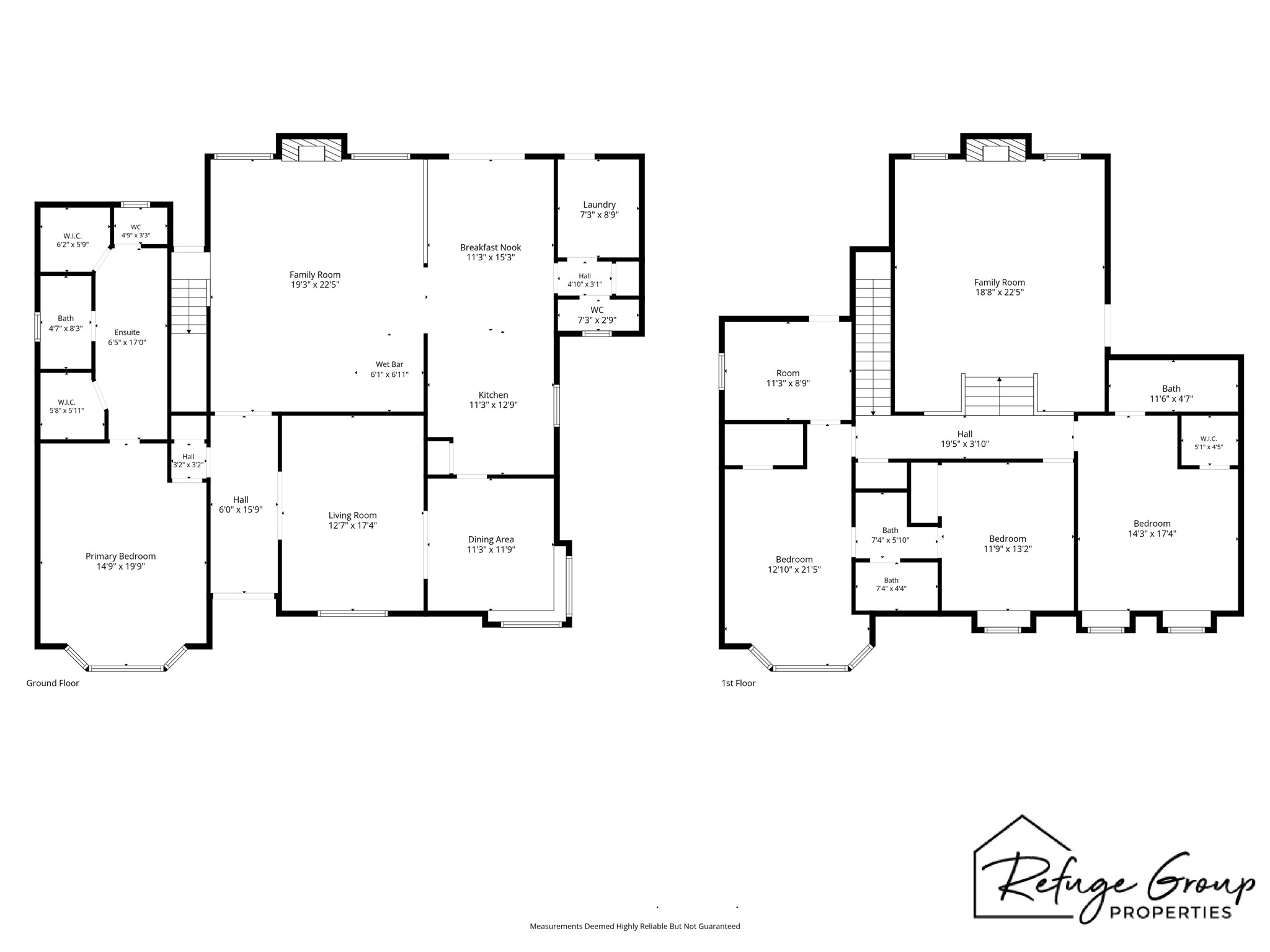 Expansive two-story home featuring a spacious family room, primary suite with ensuite and walk-in closets on the ground floor, and additional bedrooms upstairs with a game room. Perfect for entertaining with a wet bar and a breakfast nook.