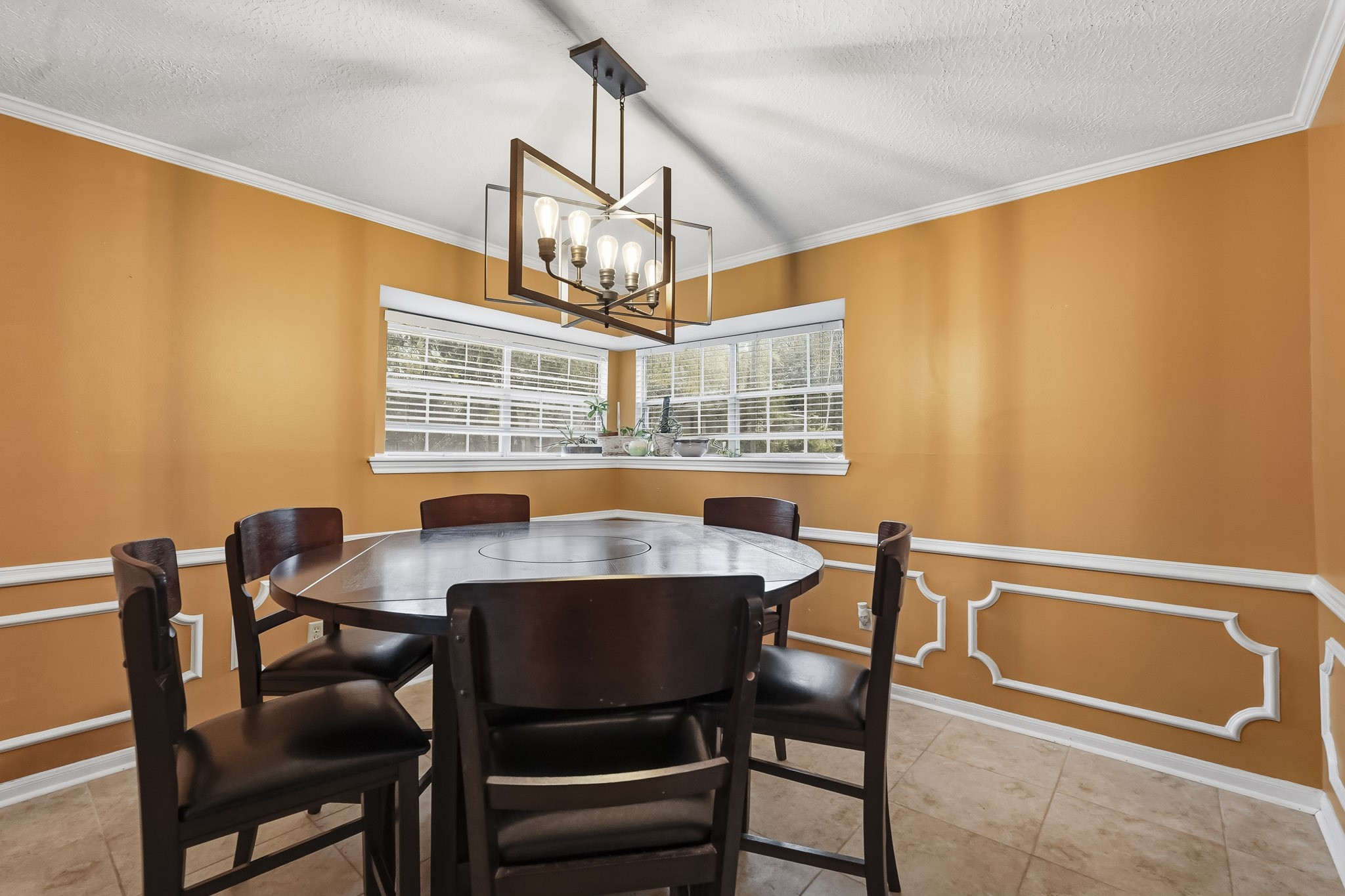Formal dining room.