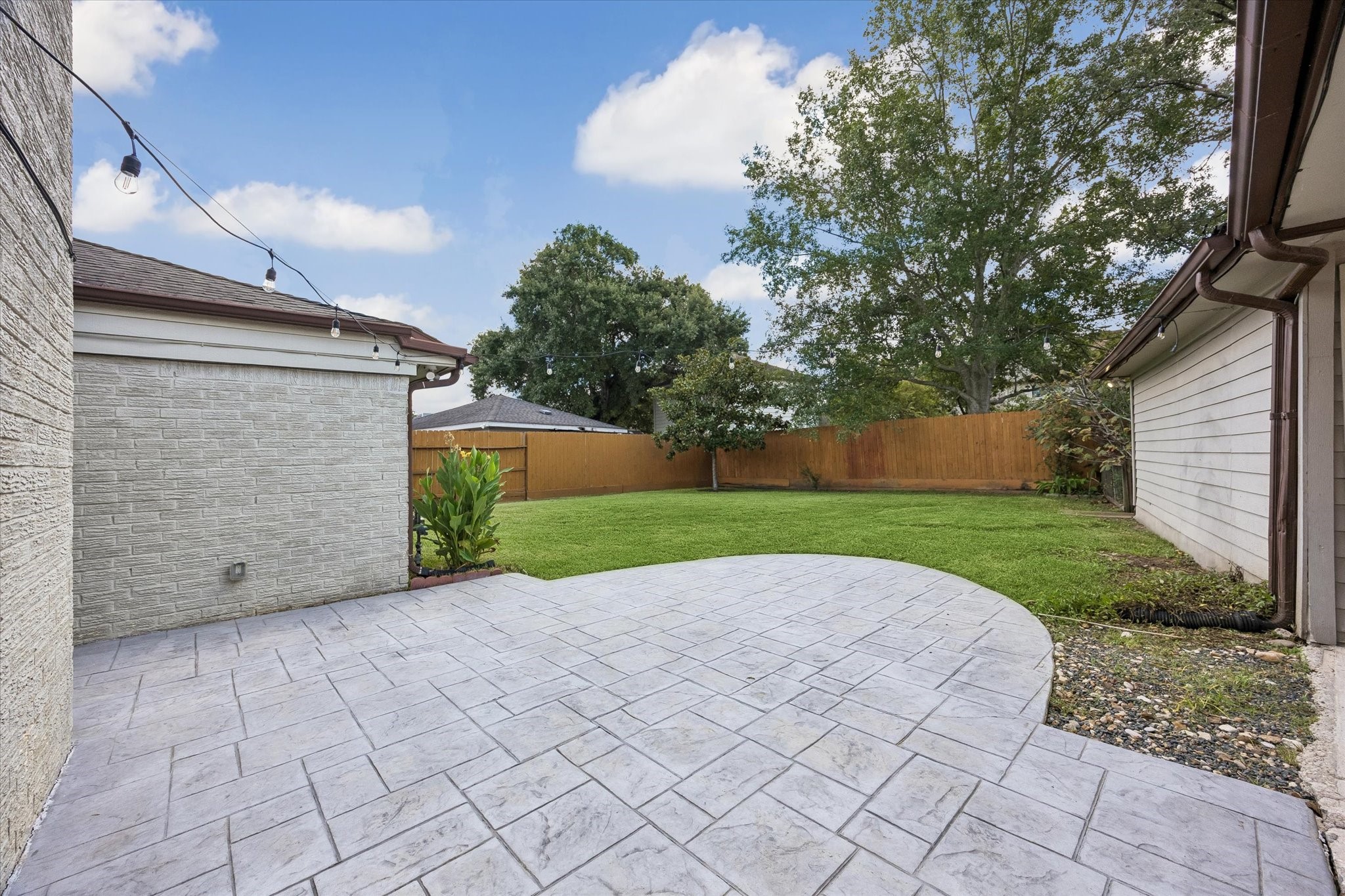 Imagine this versatile patio transformed into your own private retreatthe perfect spot to set up a bistro table for sunrise coffee or a lounge set for relaxing after a long day.