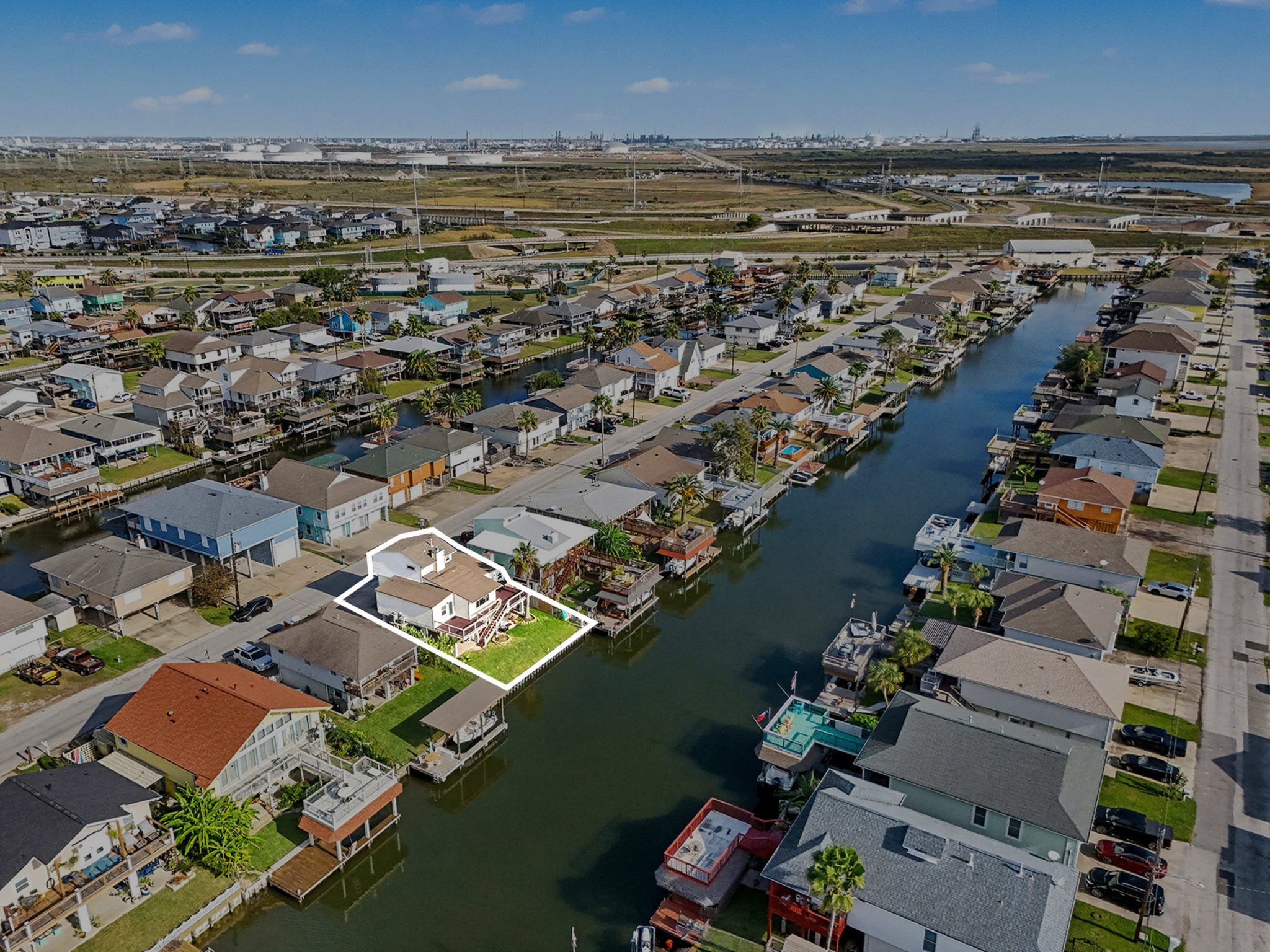 canal front