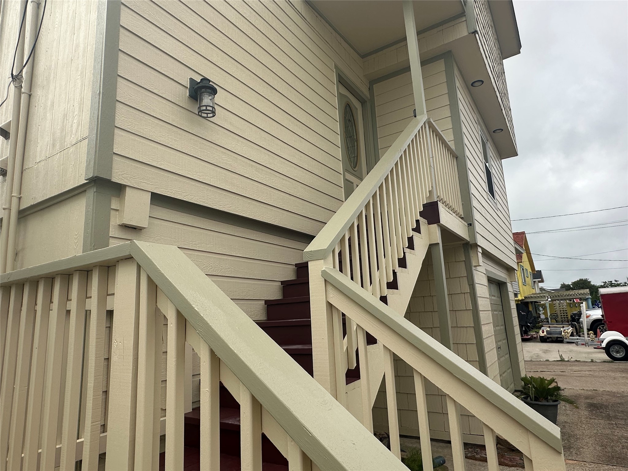 New front stairs