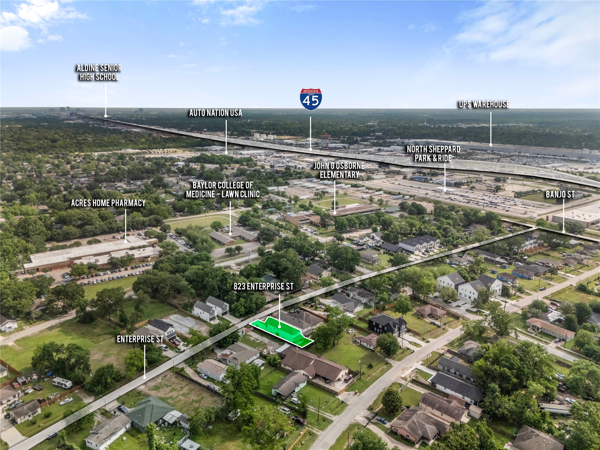 823 Enterprise Street, Houston, TX 77088