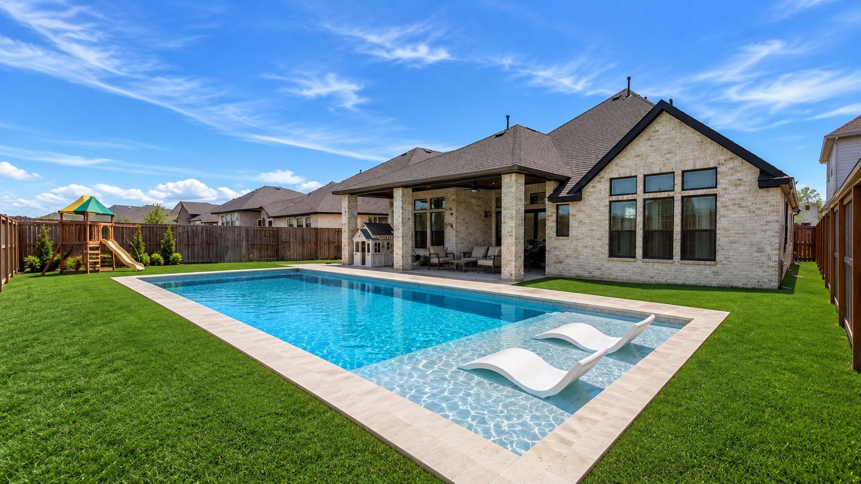 AI generated pool