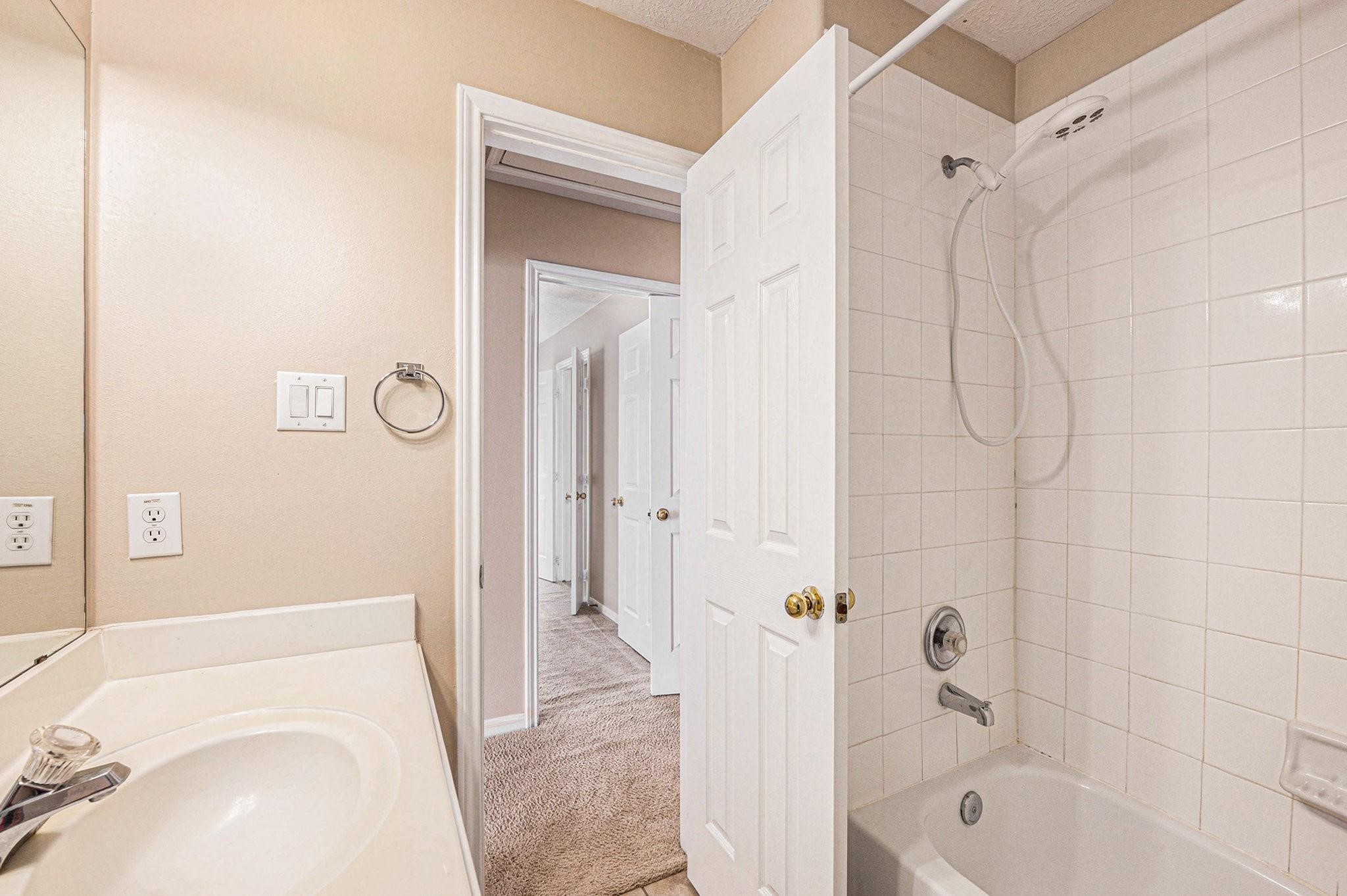 Secondary bathroom