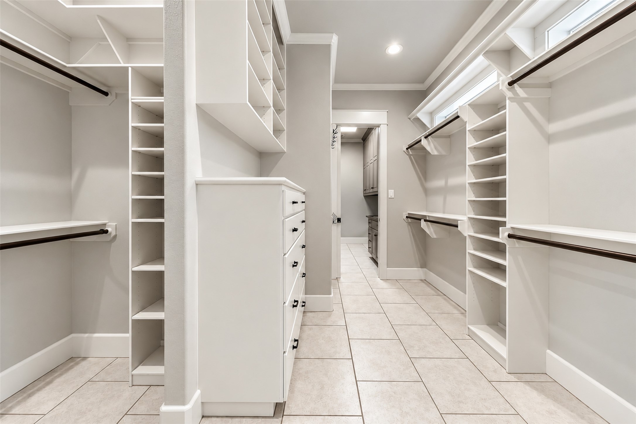 Walk-in Primary closet
