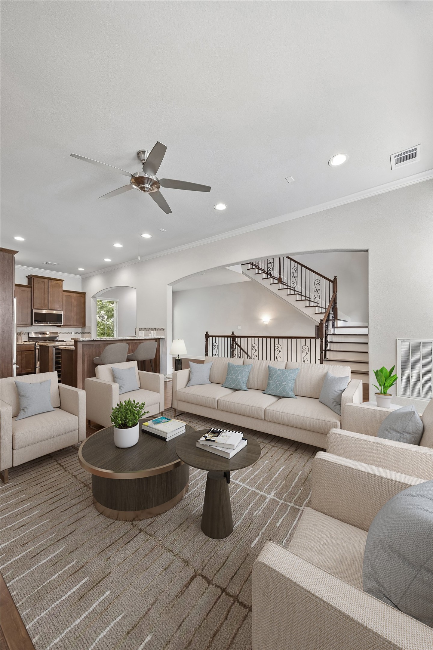 Virtual staging