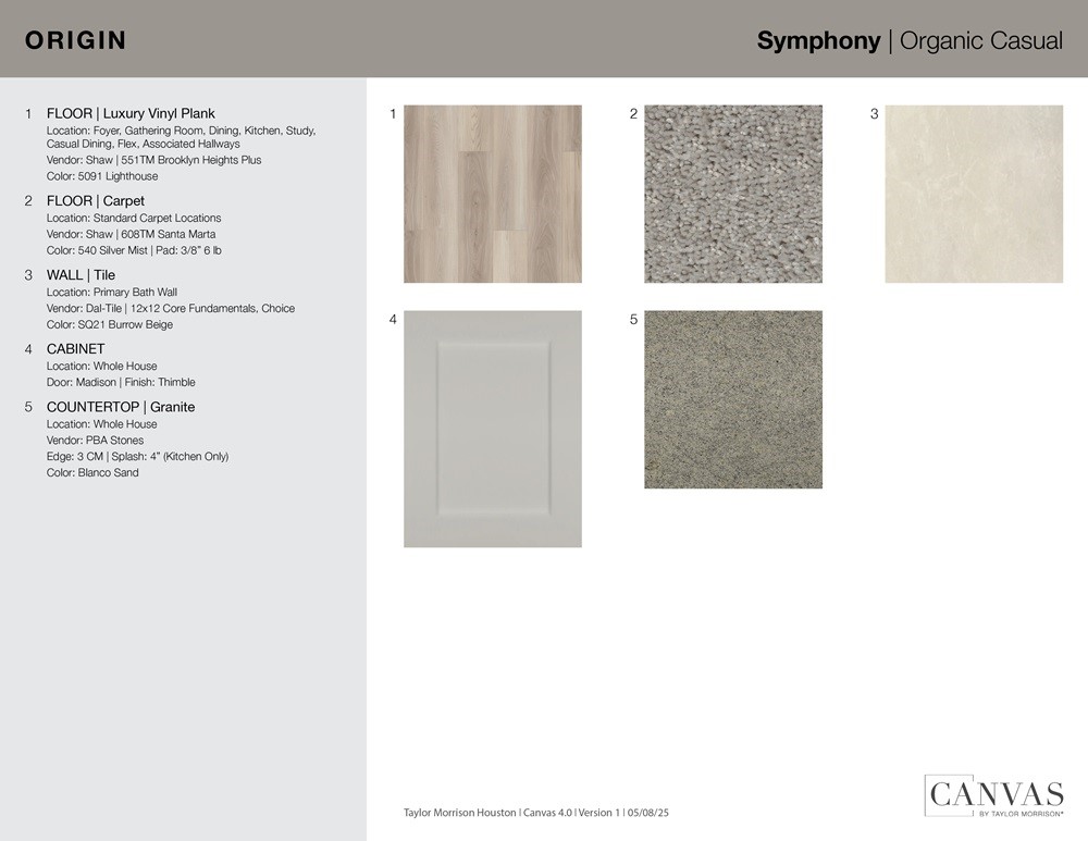 370 Fleetwood Forest Lane - Design Selections - This home is currently under construction - selections are subject to change