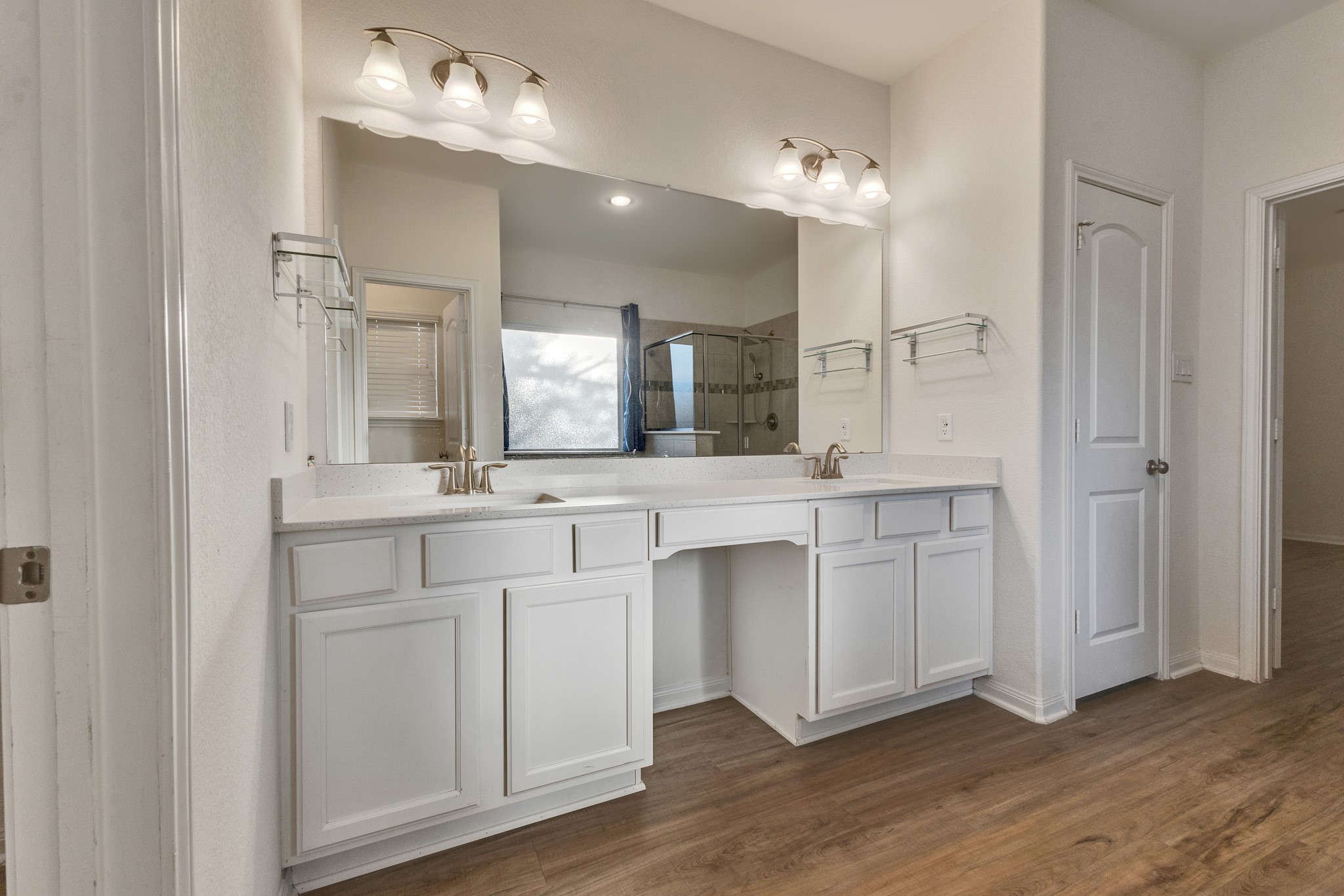 Vanity area in Primary bath