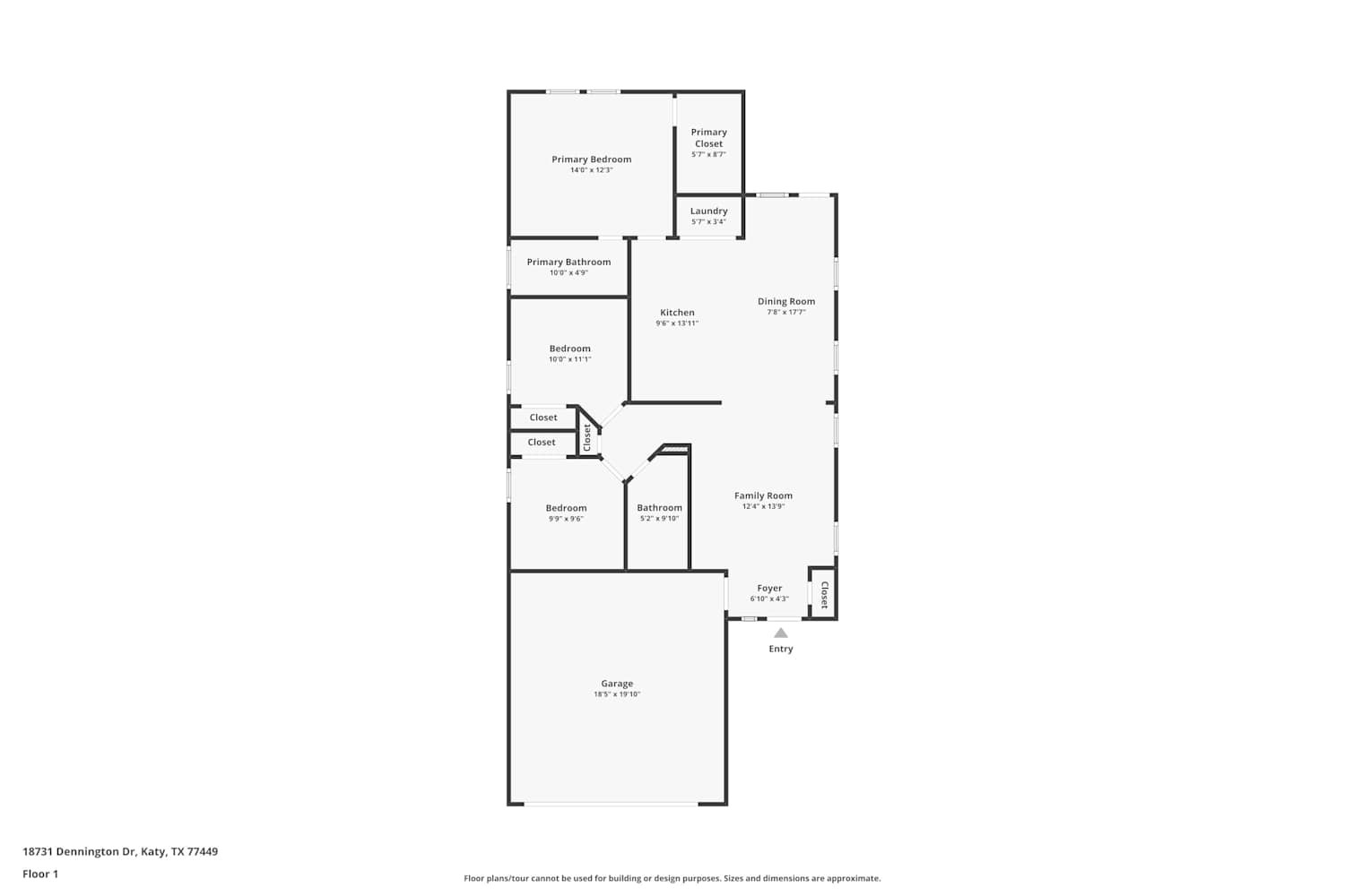 18731 Dennington Drive, Katy, TX 77449