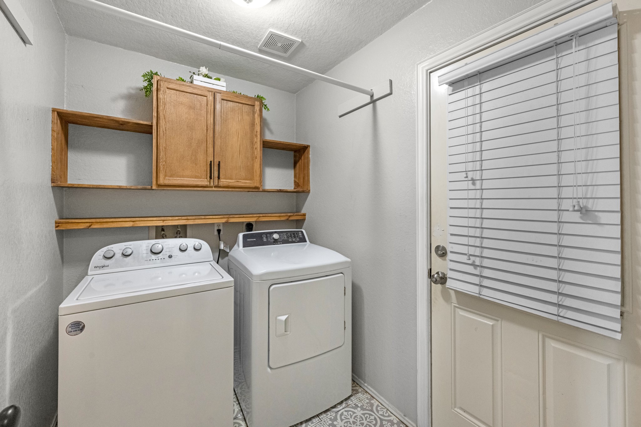 Updated laundry room