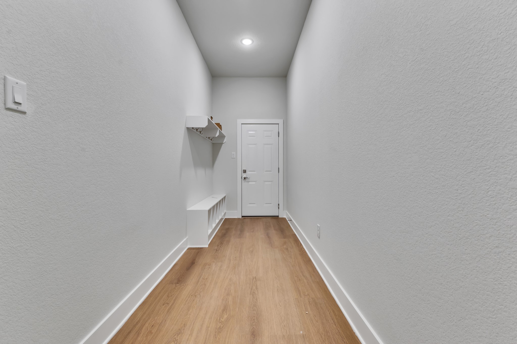 Hallway / Mud with Wood-Look Flooring