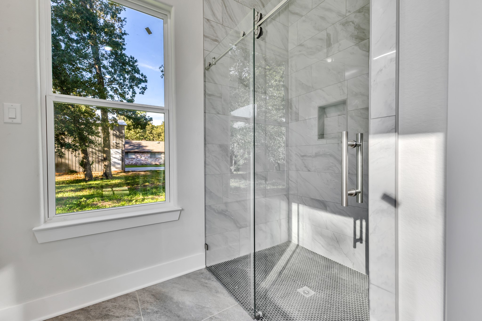 Beautiful Walk-In Shower