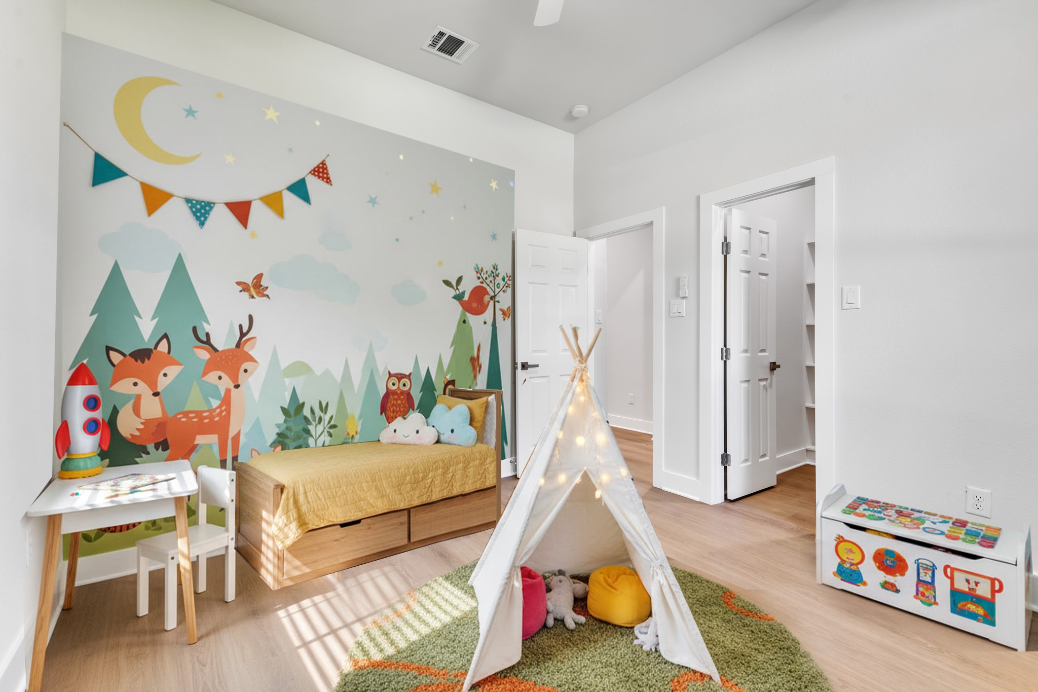 kids  Bedroom  Virtually Staged