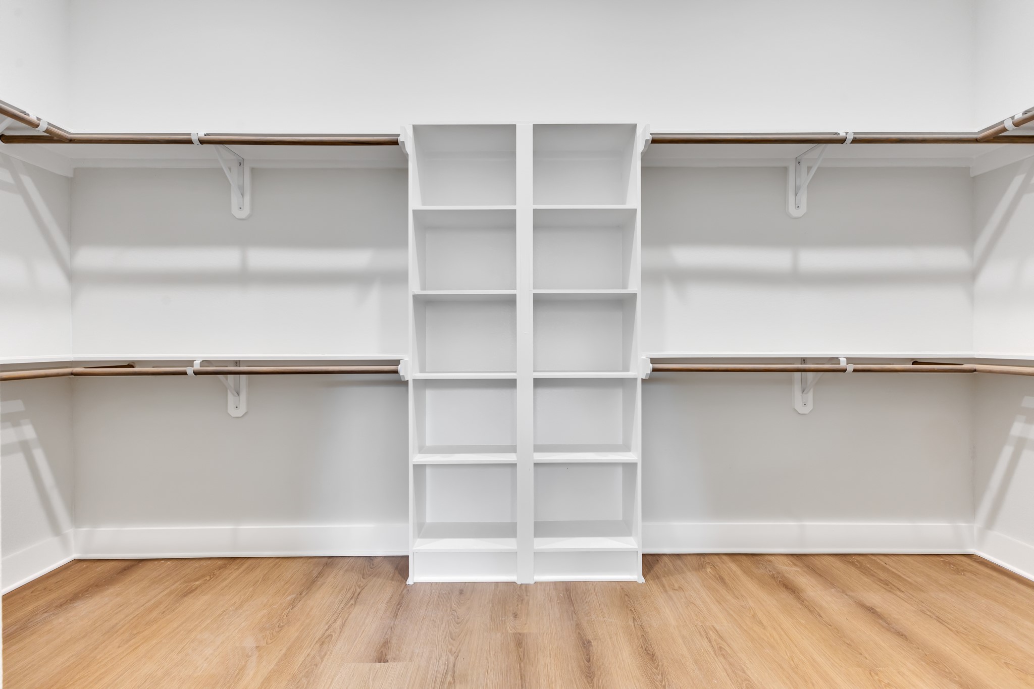 Spacious Primary Walk-In Closet