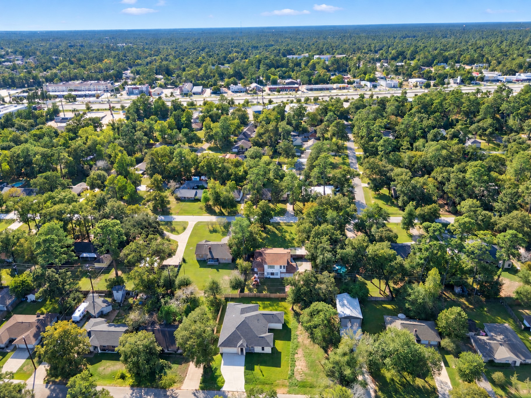 Aerial View of the Neighborhood