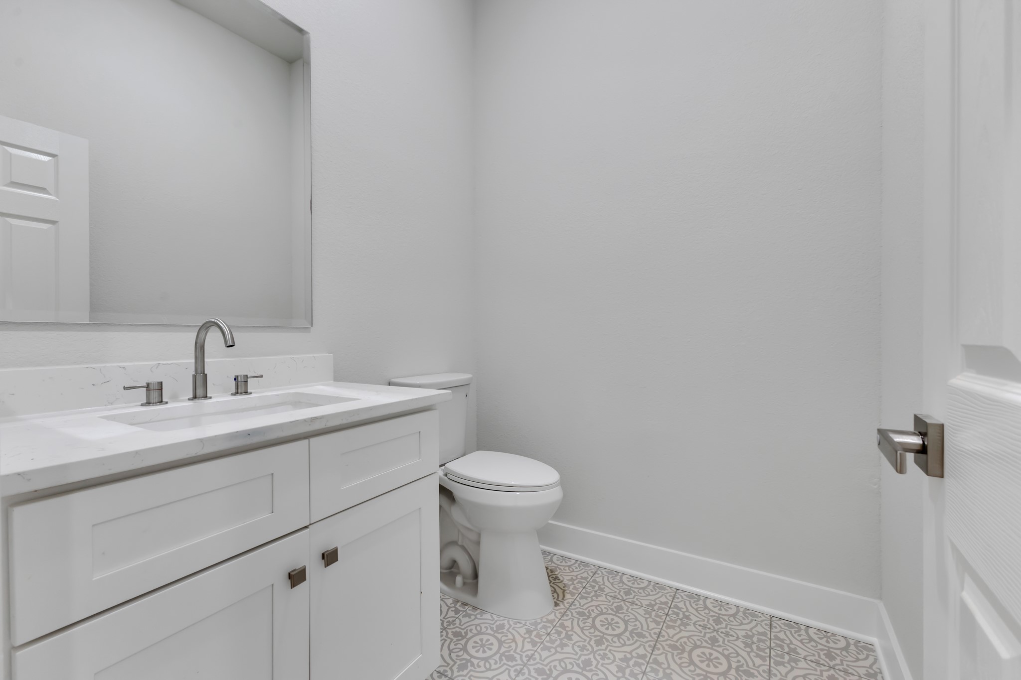 Convenient Half Bathroom