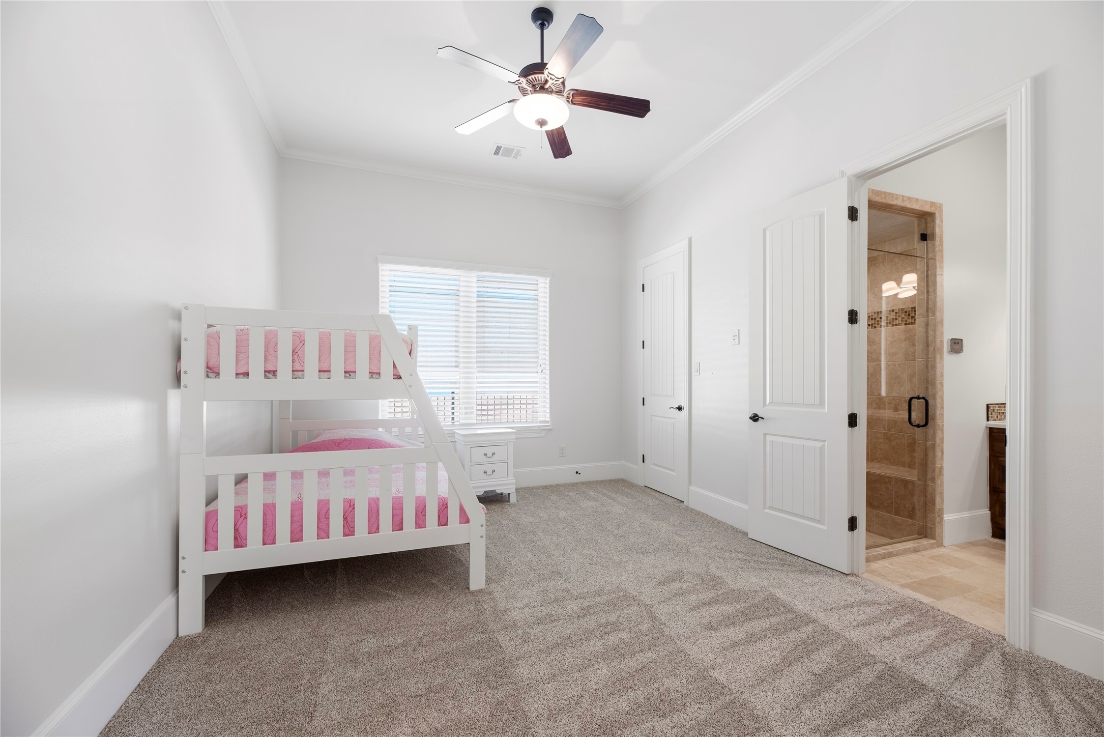 Bedroom 3 is also large, has a huge walk-in closet and recently replaced carpet.