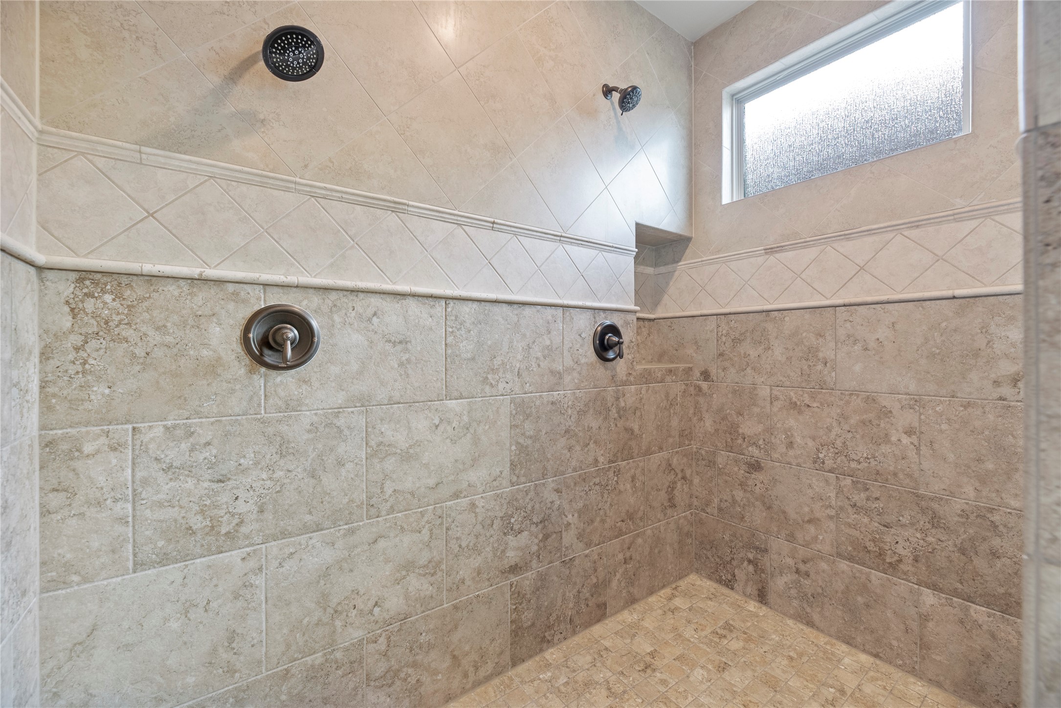 Beautiful large shower