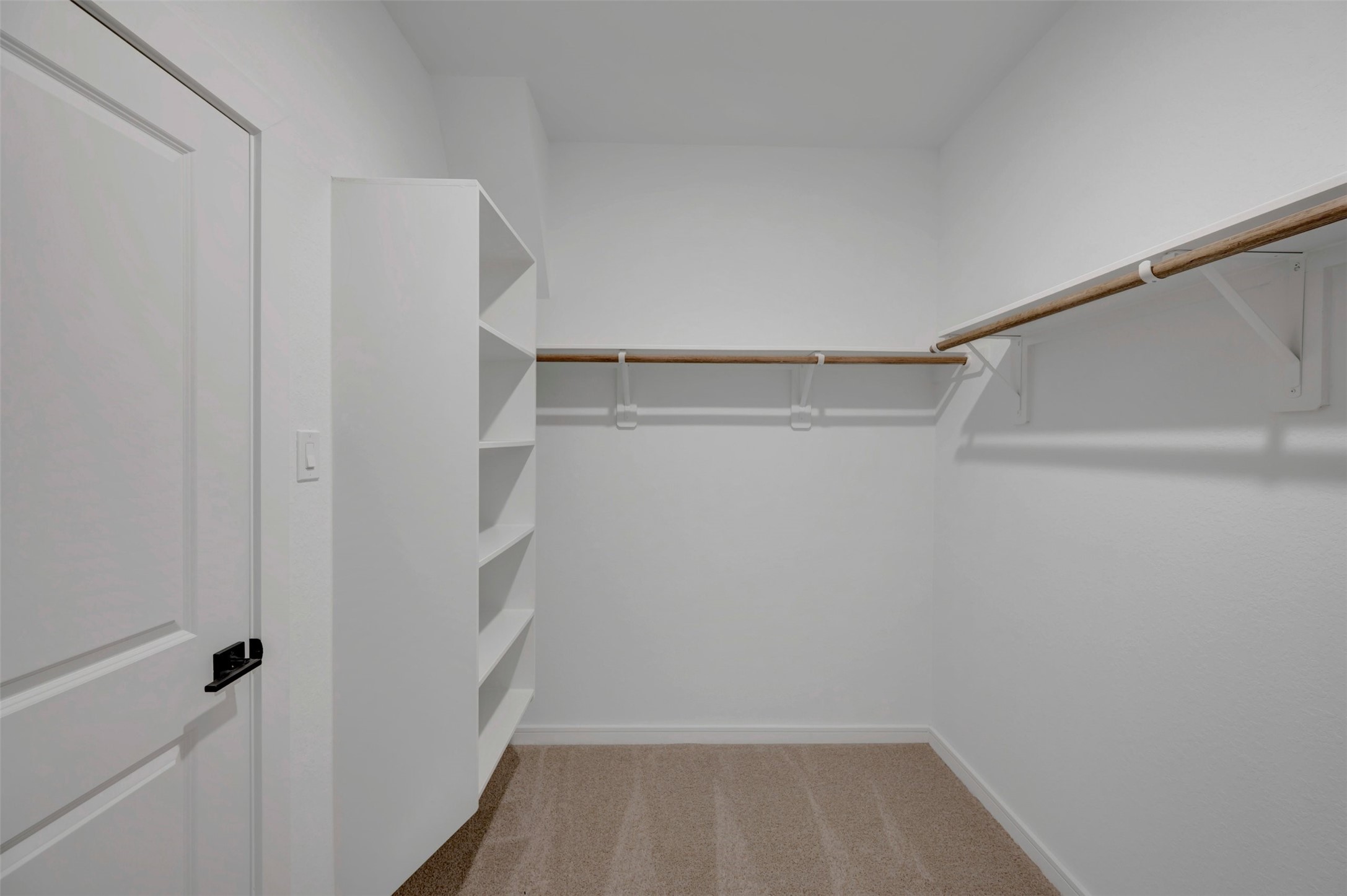 Primary walk-in closet