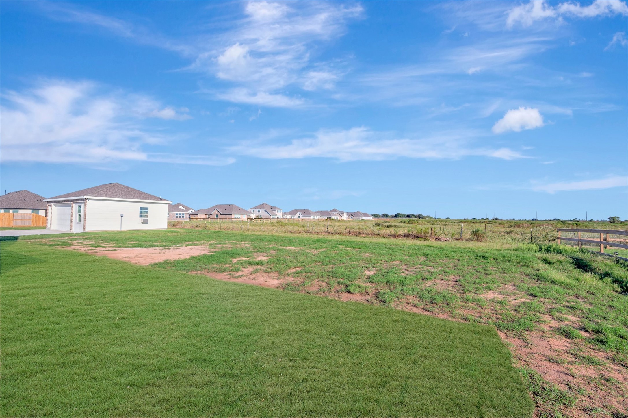 Plenty of room for your dream backyard!