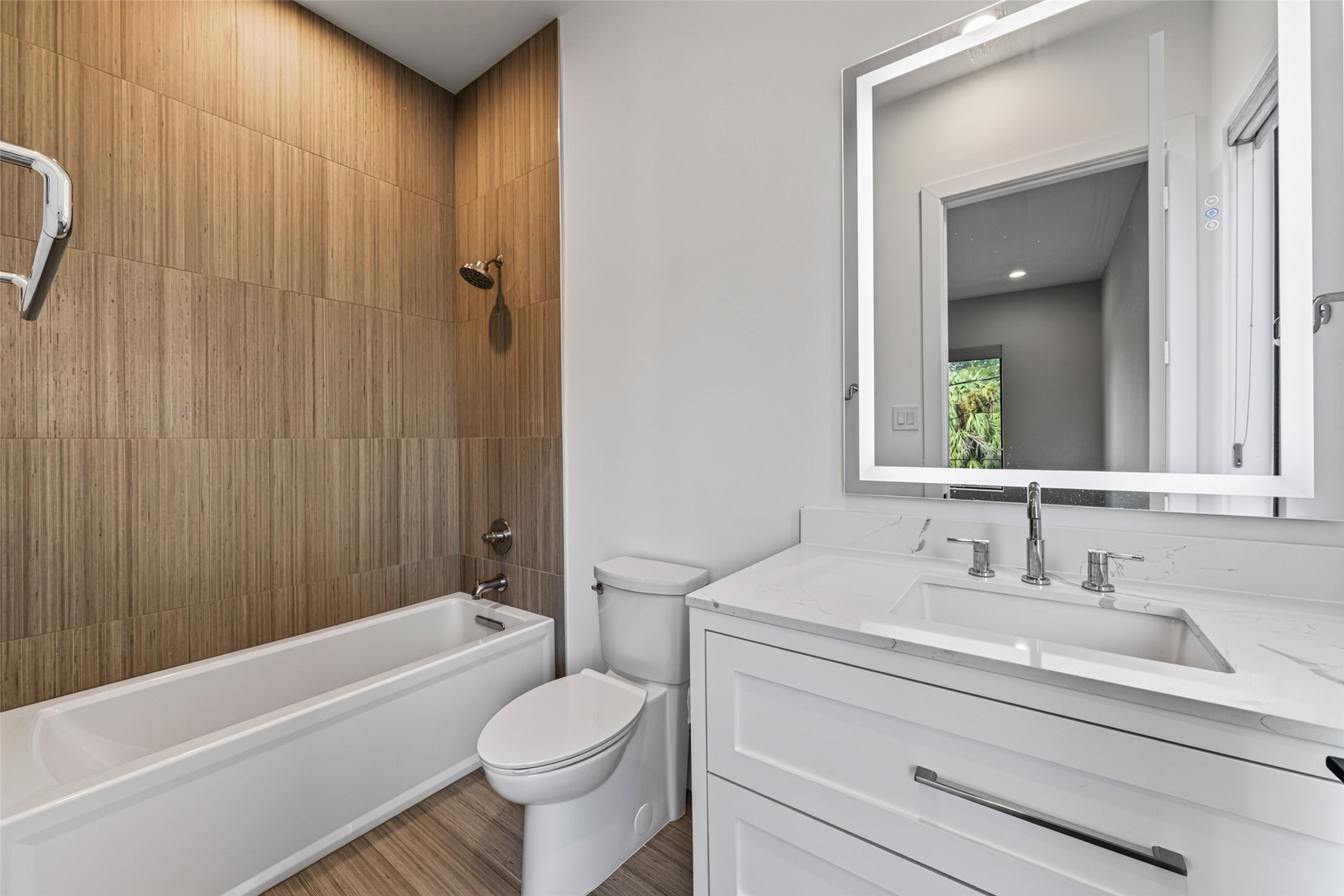 All secondary bedrooms have ensuite bathrooms and this one features a bath/tub combination.