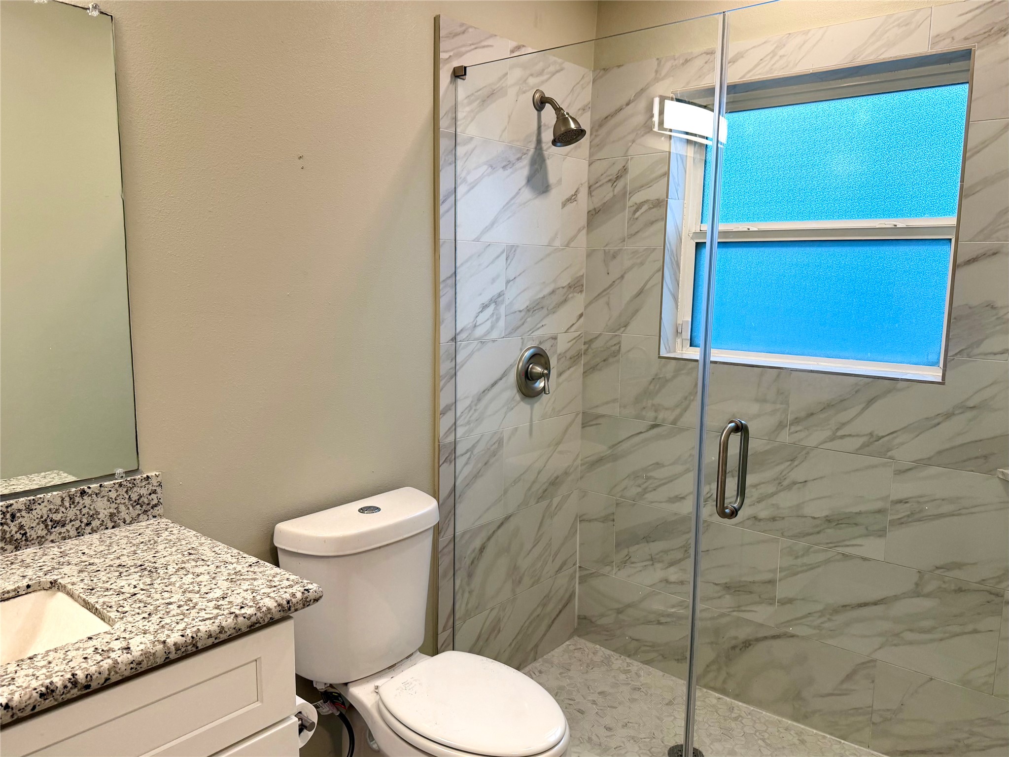 Primary bathroom. Primary bathroom.