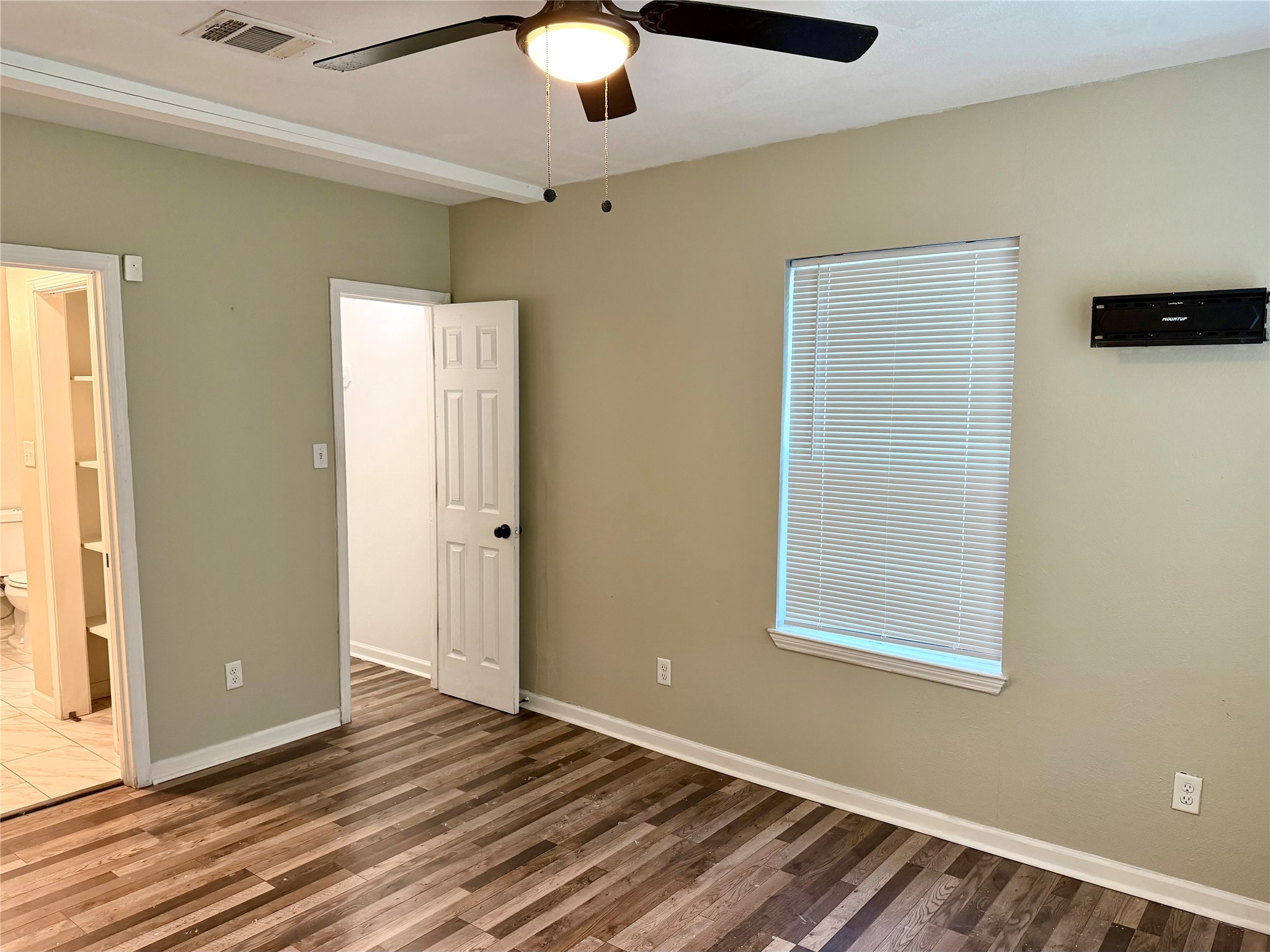 Primary bedroom.