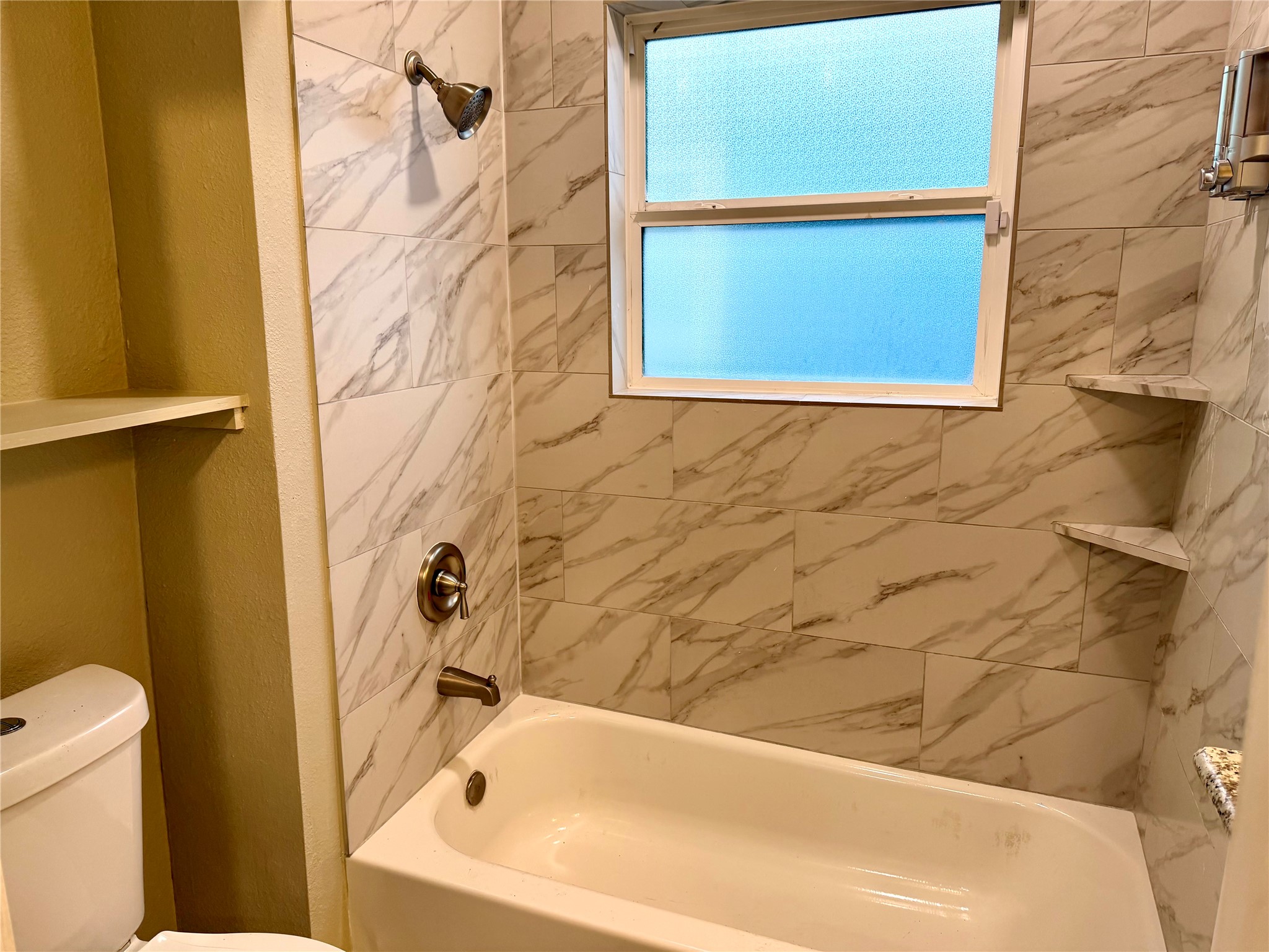 Hall full bath.