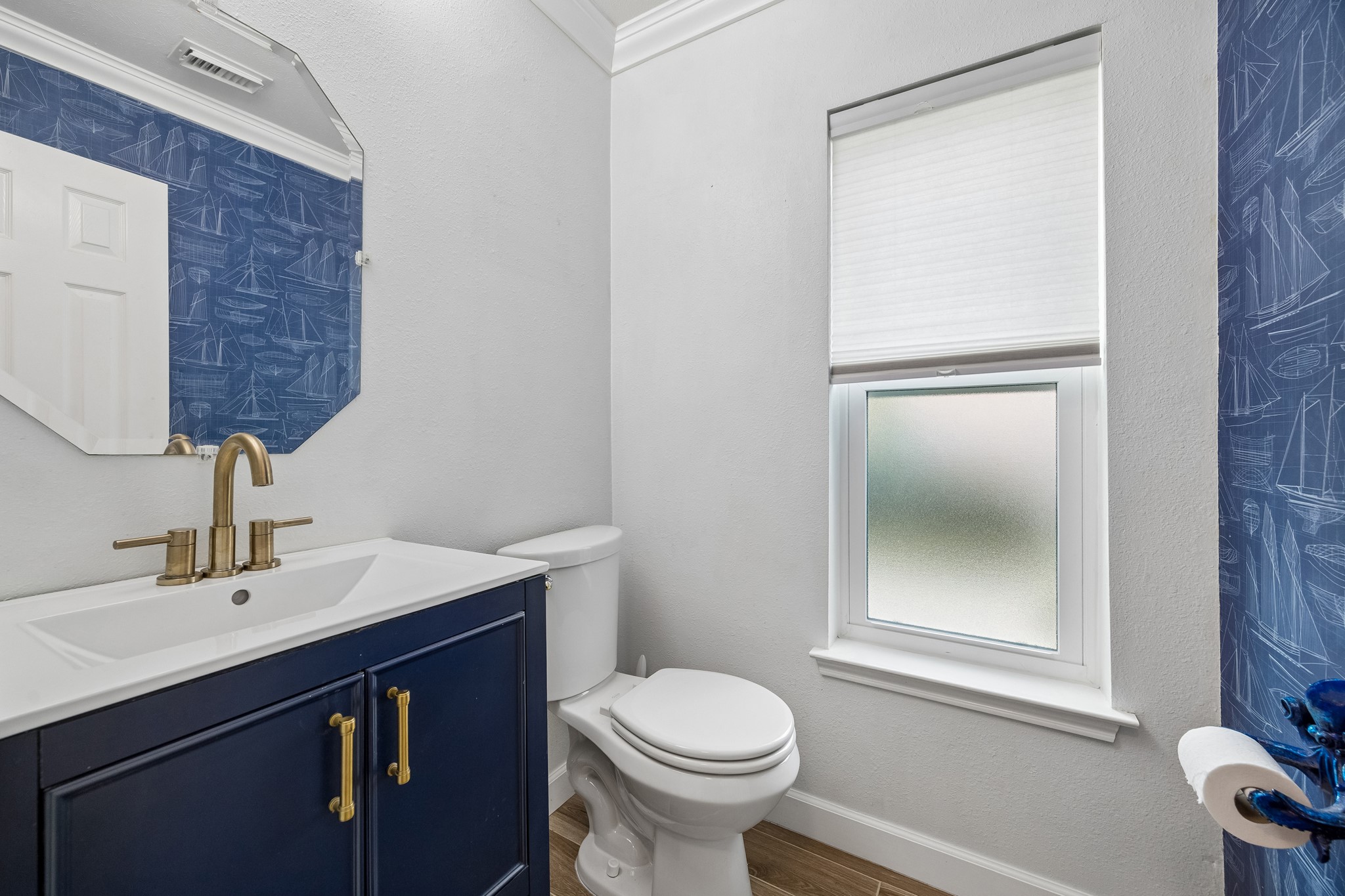 Half Bath near the Kitchen