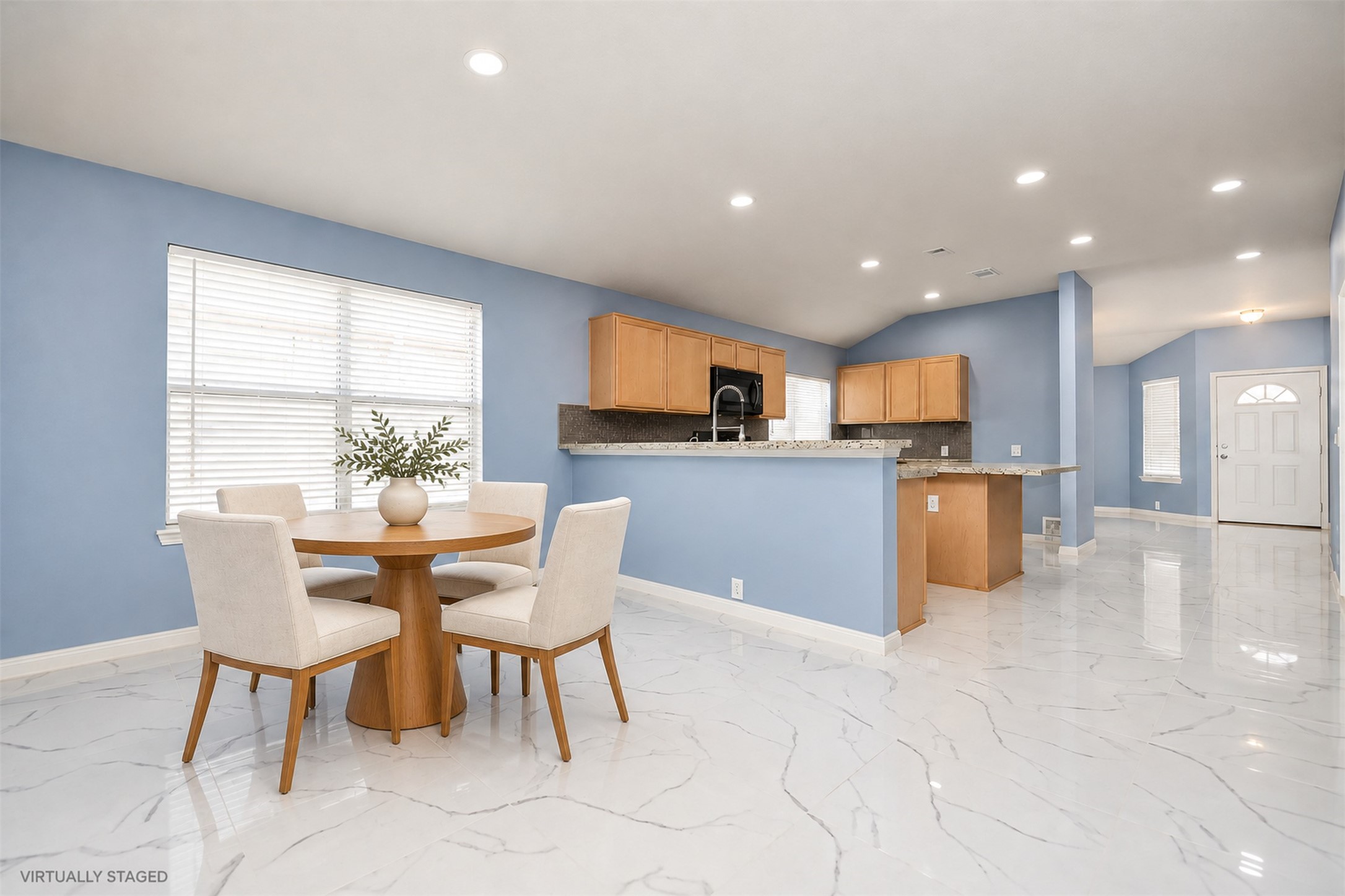 Breakfast Area/Extra Room - AI Staging
***Property is vacant. Photo digitally enhanced with AI; lighting, color, and ceiling appearance adjusted. *** Breakfast Area/Extra Room - AI Staging
***Property is vacant. Photo digitally enhanced with AI; lighting, color, and ceiling appearance adjusted. ***