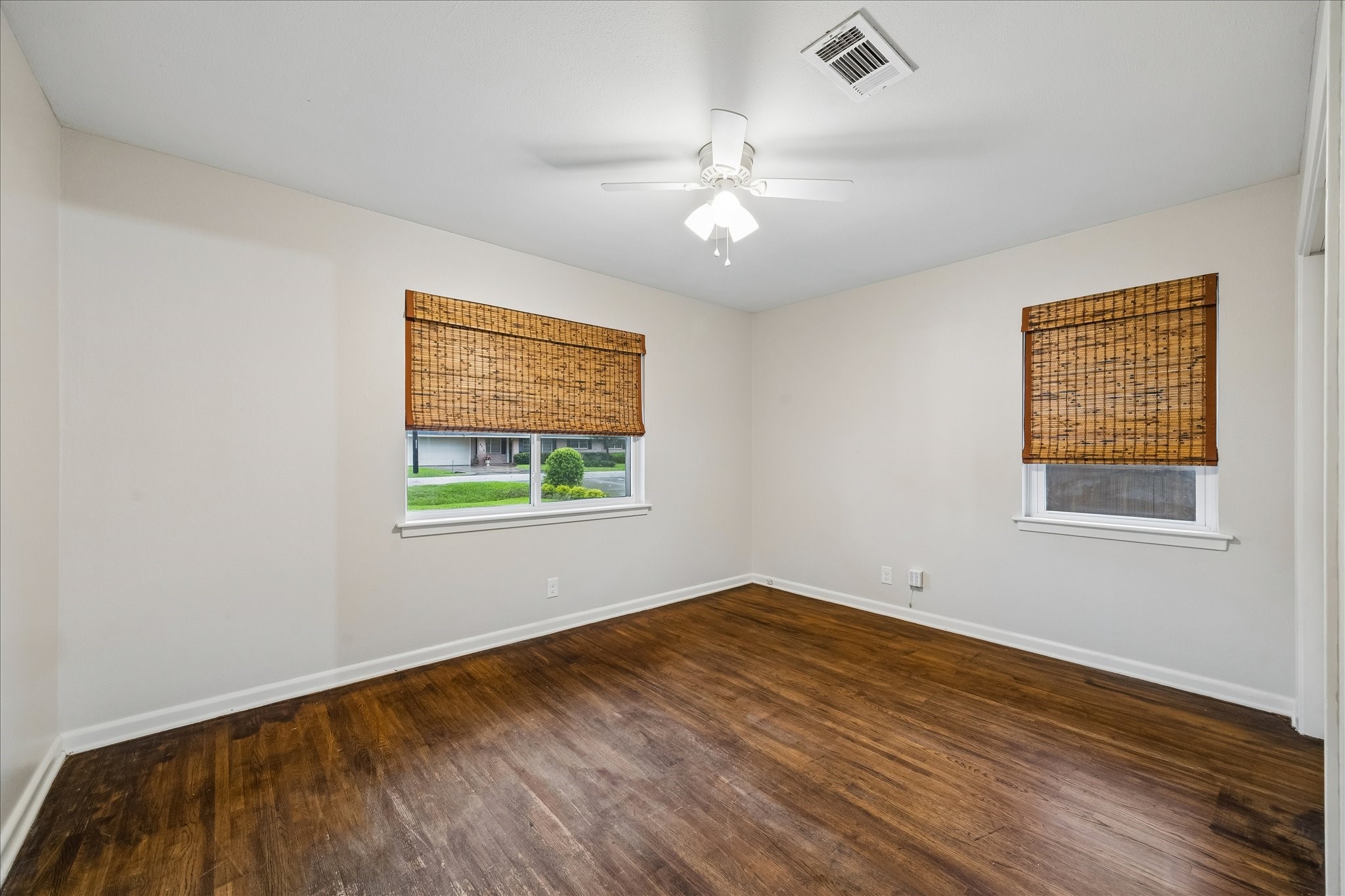 one of two secondary bedrooms