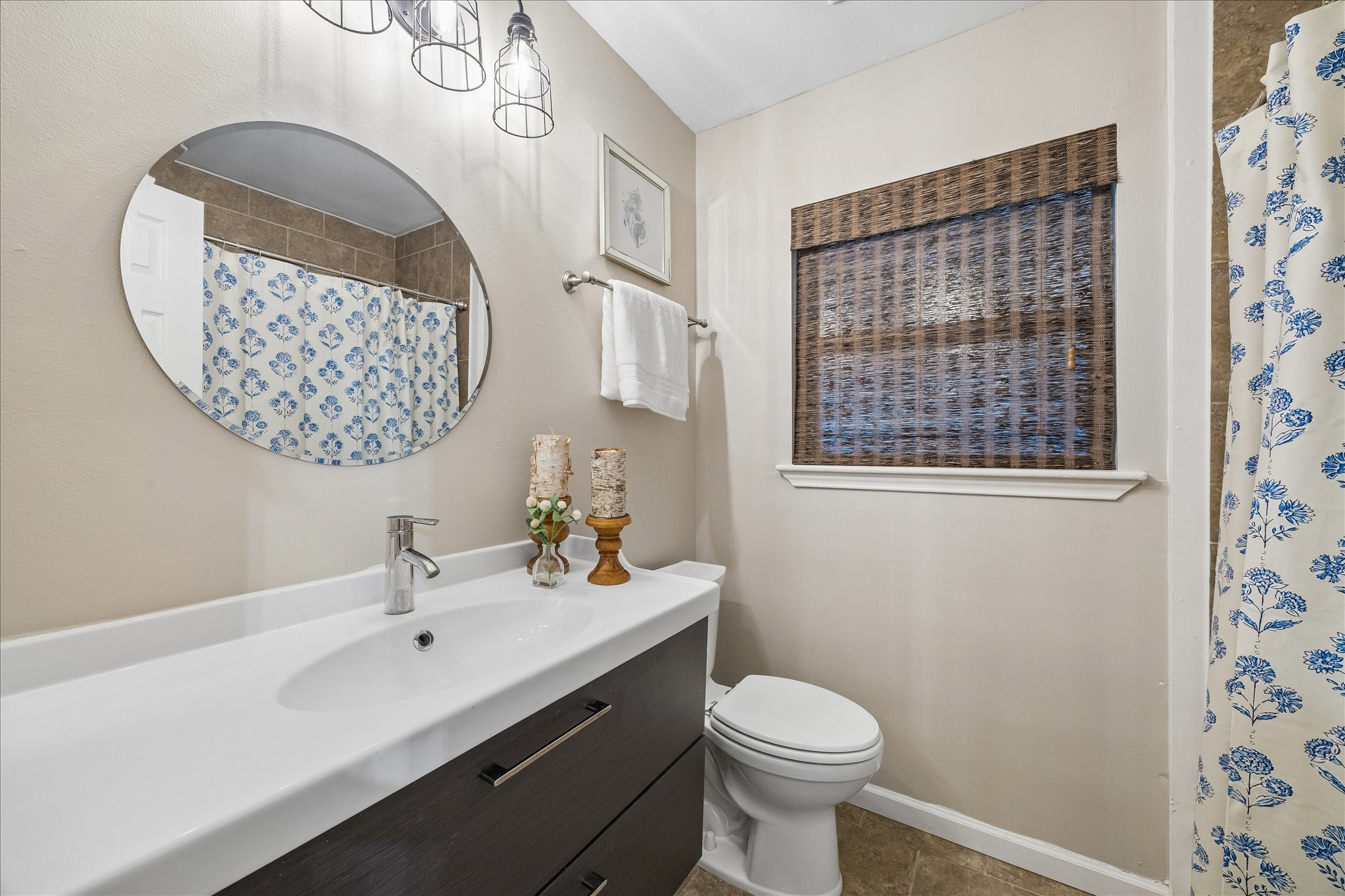 Hallway bathroom