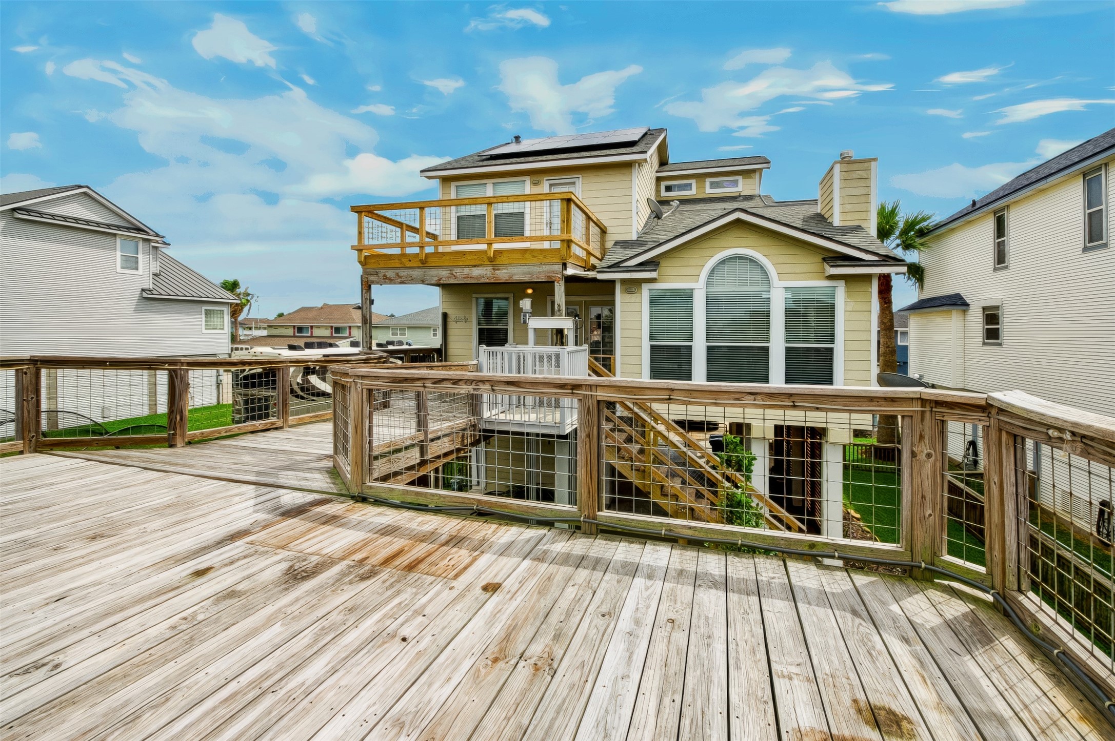 DECK OVER BOAT HOUSE