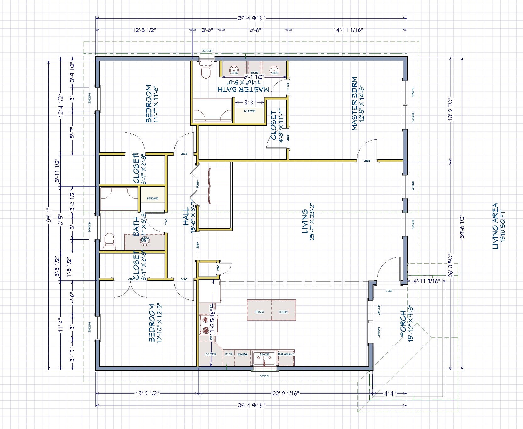 Flowable layout features an intuitive highly functional flow that maximizes natural light and every day convenience.