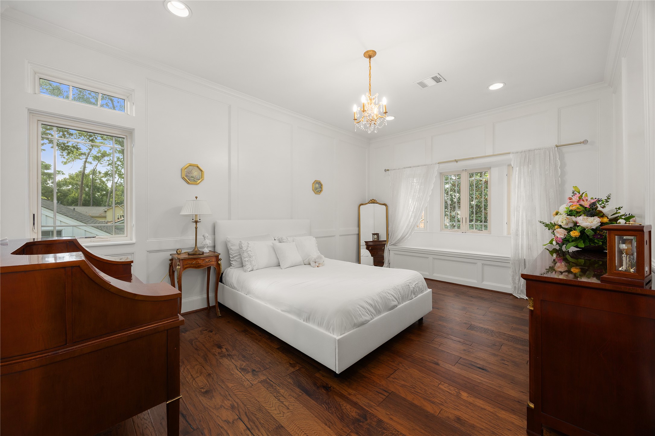 The Secondary bedroom has a Bay Window.