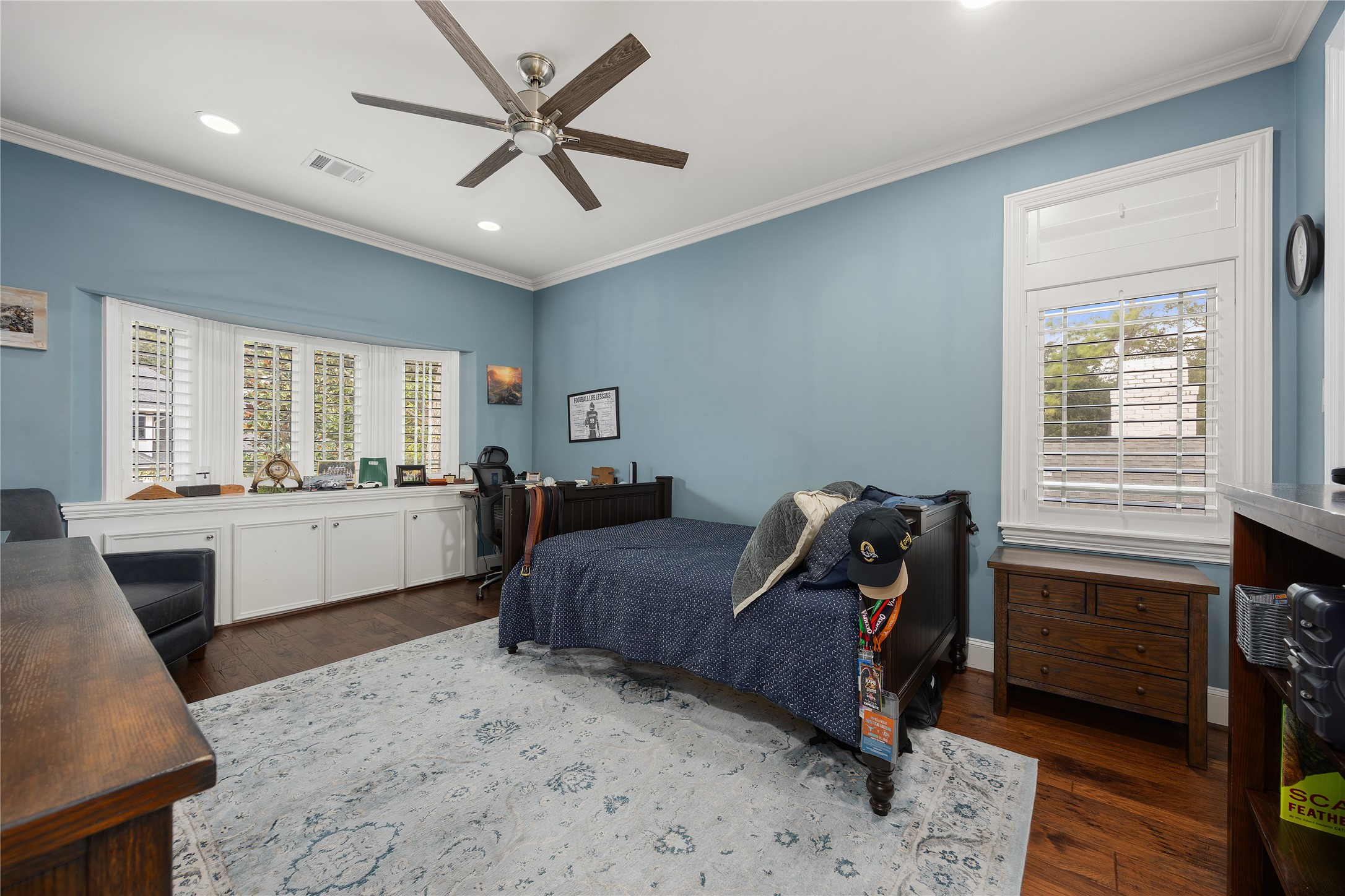 3rd Secondary bedroom has a walk in closet and and ensuite bathroom.