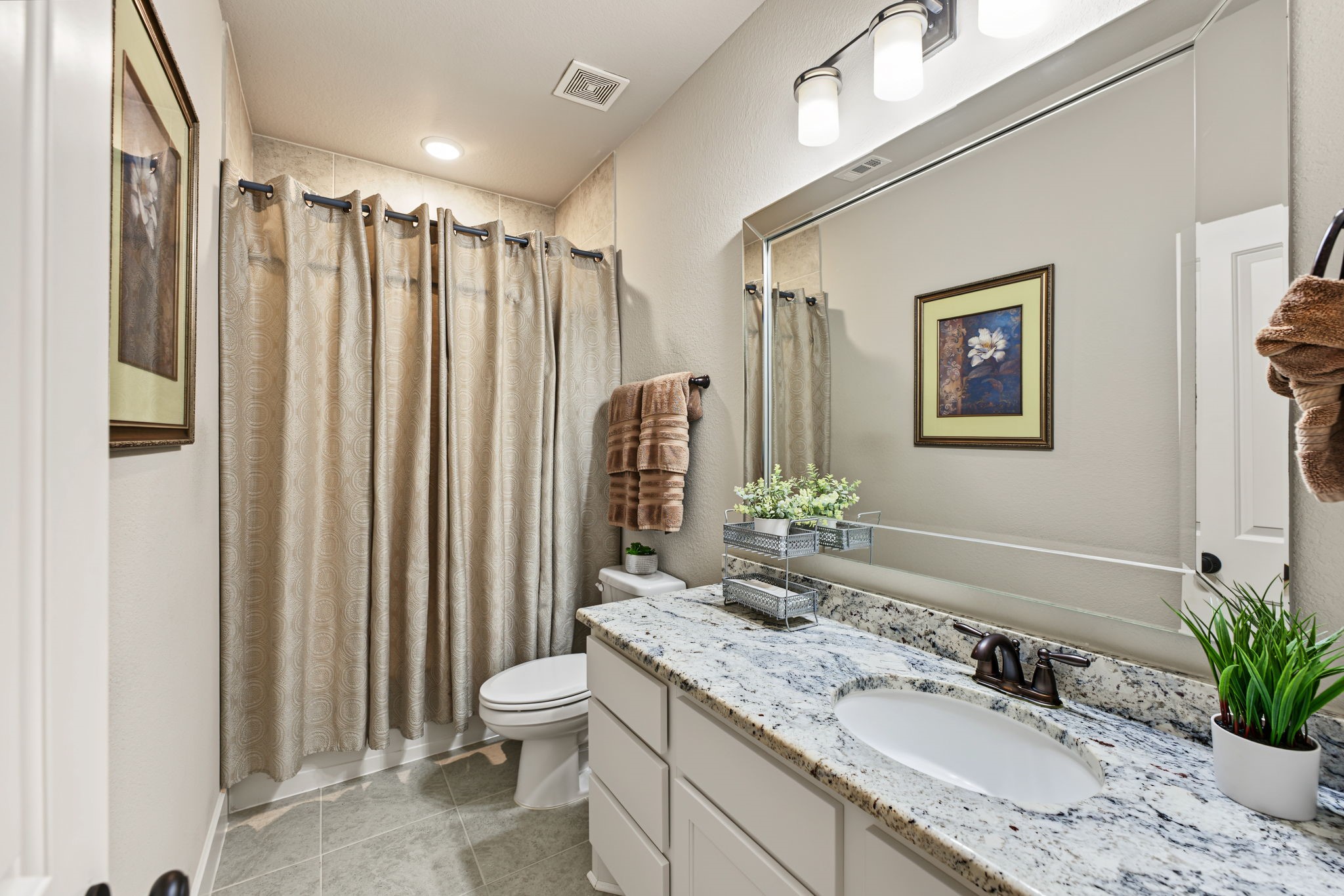 4th full bathroom - located upstairs