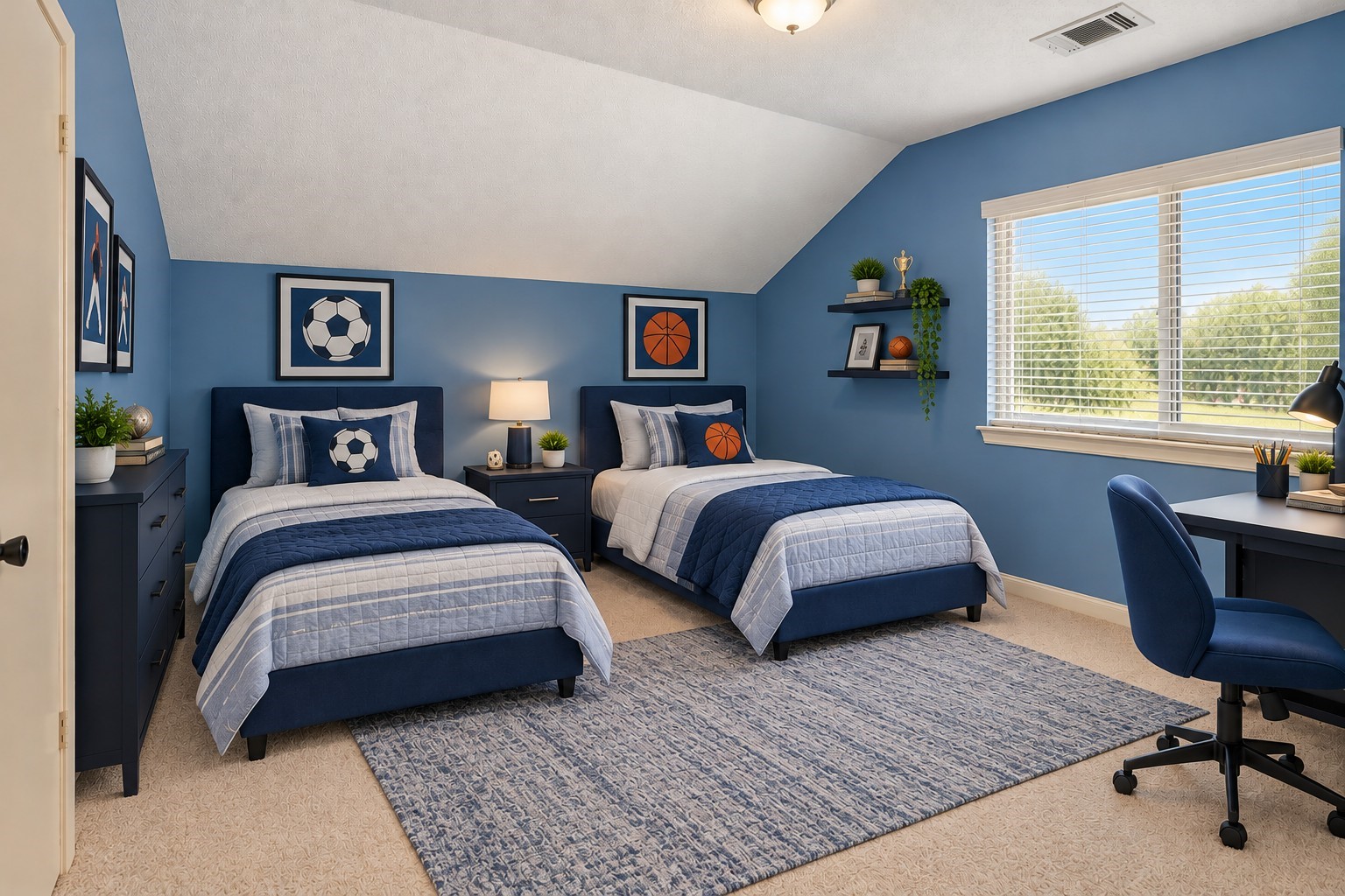 Bedroom 2 virtually stage